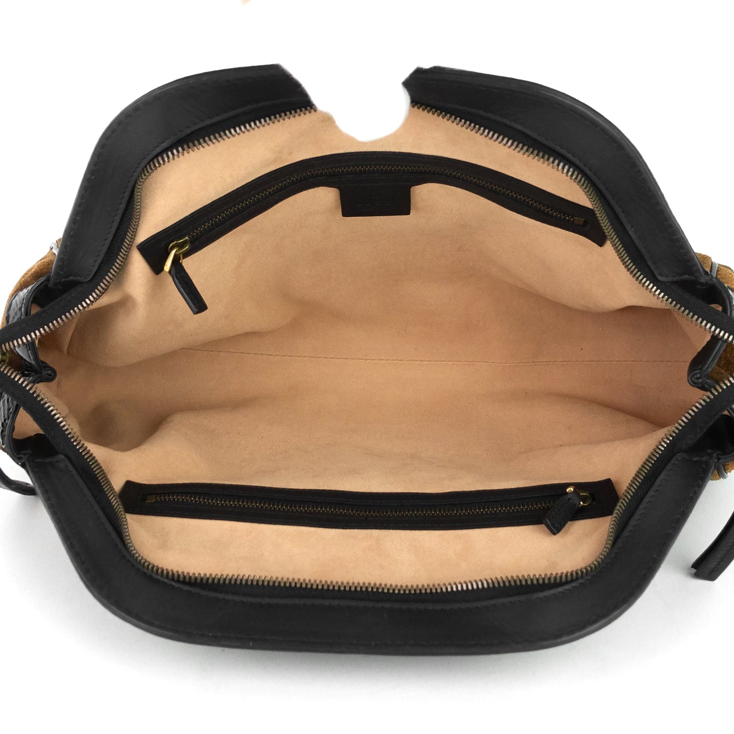 Gucci Ophidia RE(BELLE) Medium Suede and Leather Bag