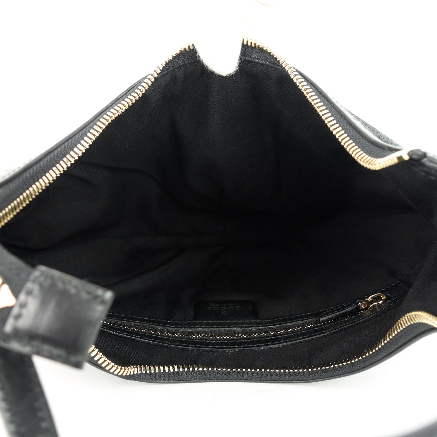 Gucci Web Reins GG Canvas Hobo Bag