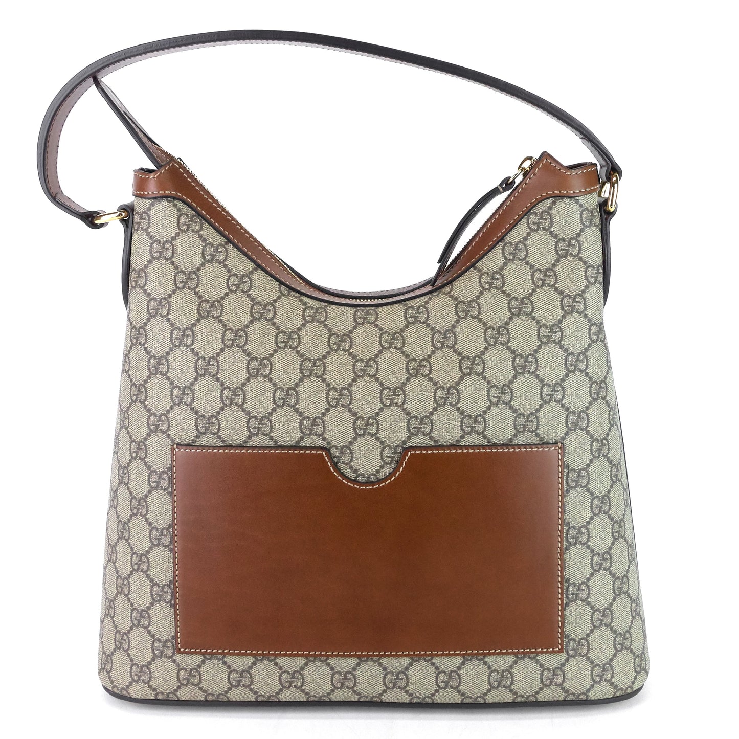 Gucci Linea A GG Supreme Canvas Hobo Bag