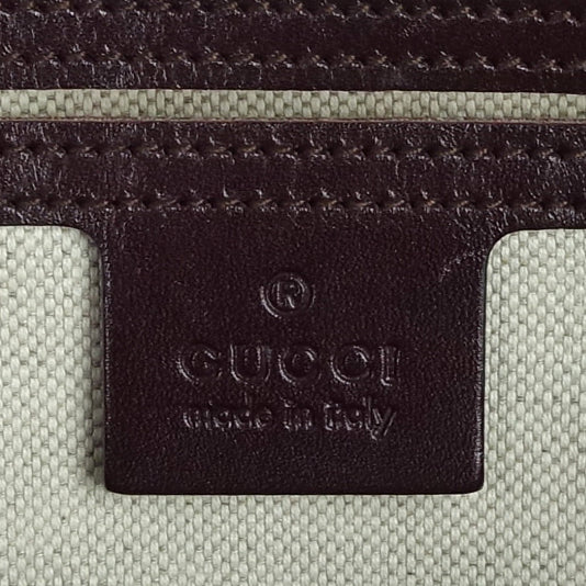 Gucci Joy Supreme Monogram Coated Canvas Boston Bag