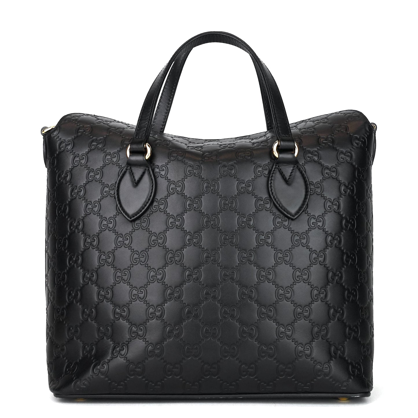 Gucci Signature Top Handle Guccissima Bag