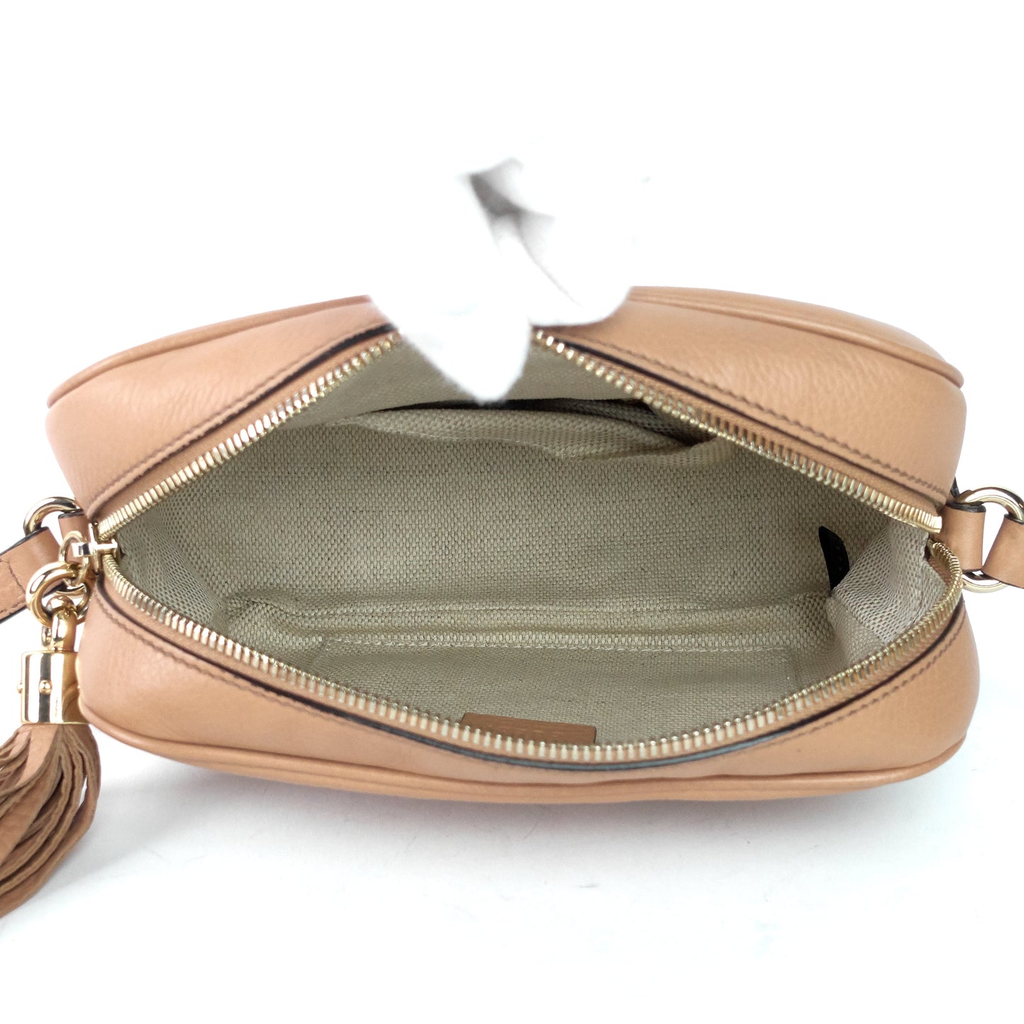 Gucci Soho Disco Crossbody Calf Leather Bag