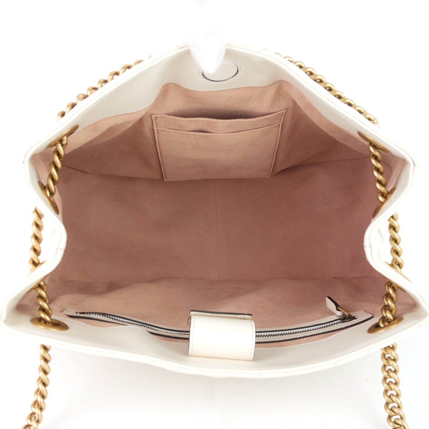 Gucci Marmont Medium Matelass� Calf Leather Chain Shoulder Bag