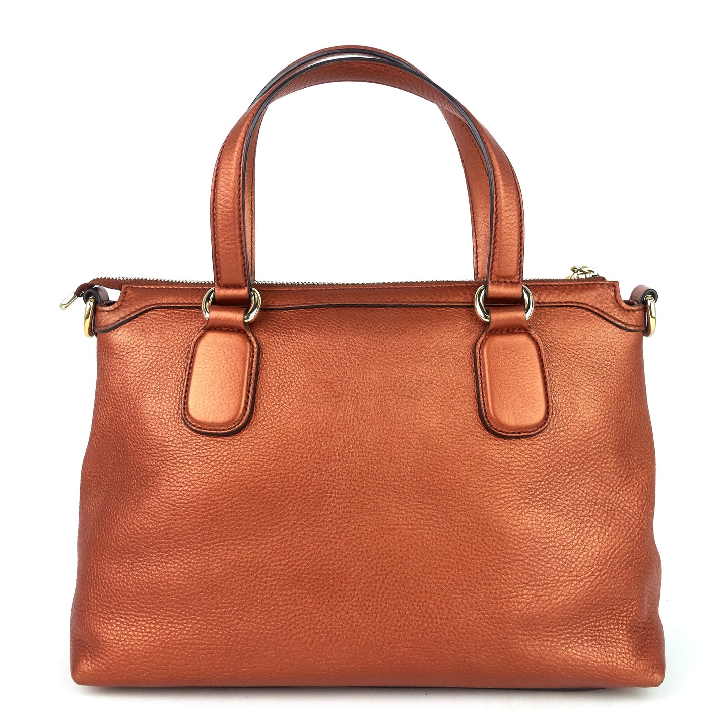 Gucci Soho Convertible Top Handle Small Leather Bag