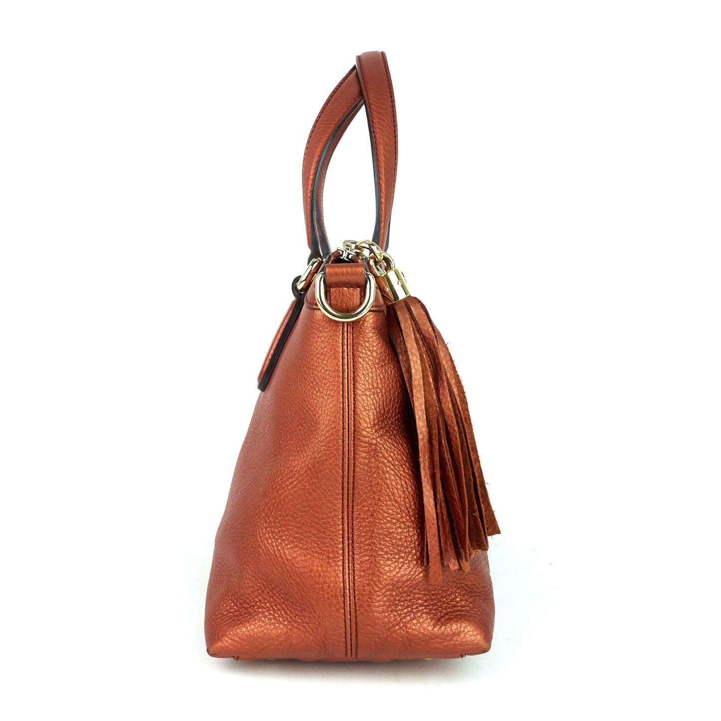 Gucci Soho Convertible Top Handle Small Leather Bag