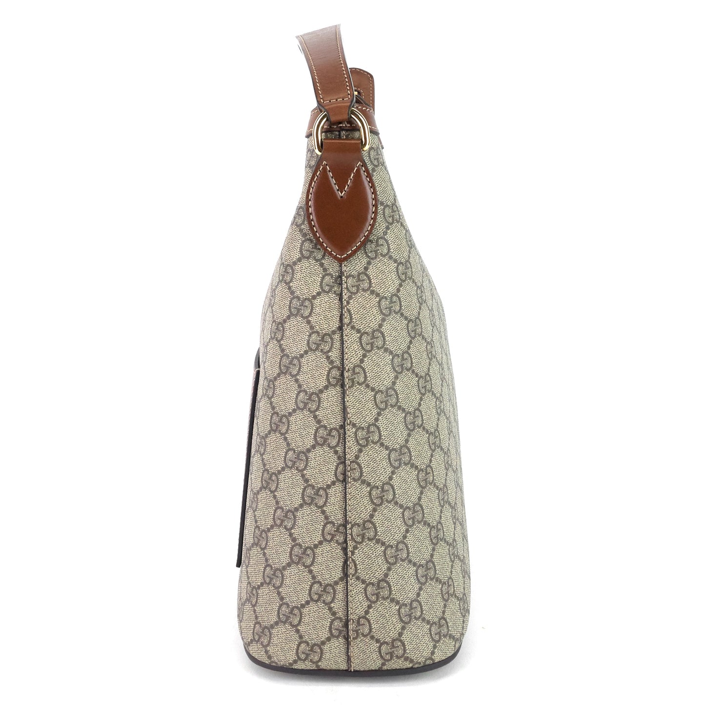 Gucci Linea A GG Supreme Canvas Hobo Bag