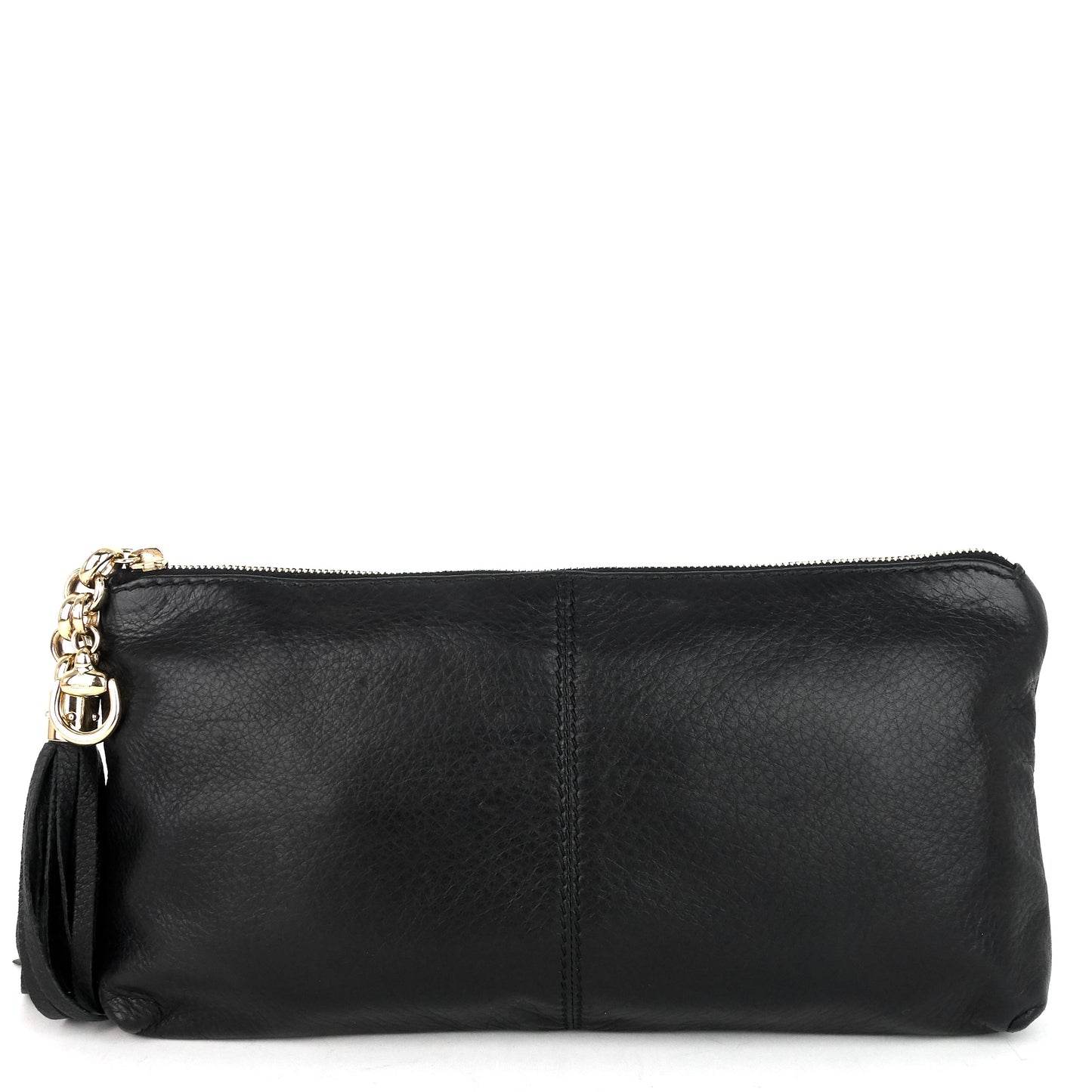 Gucci Sienna Tassel Leather Clutch Bag