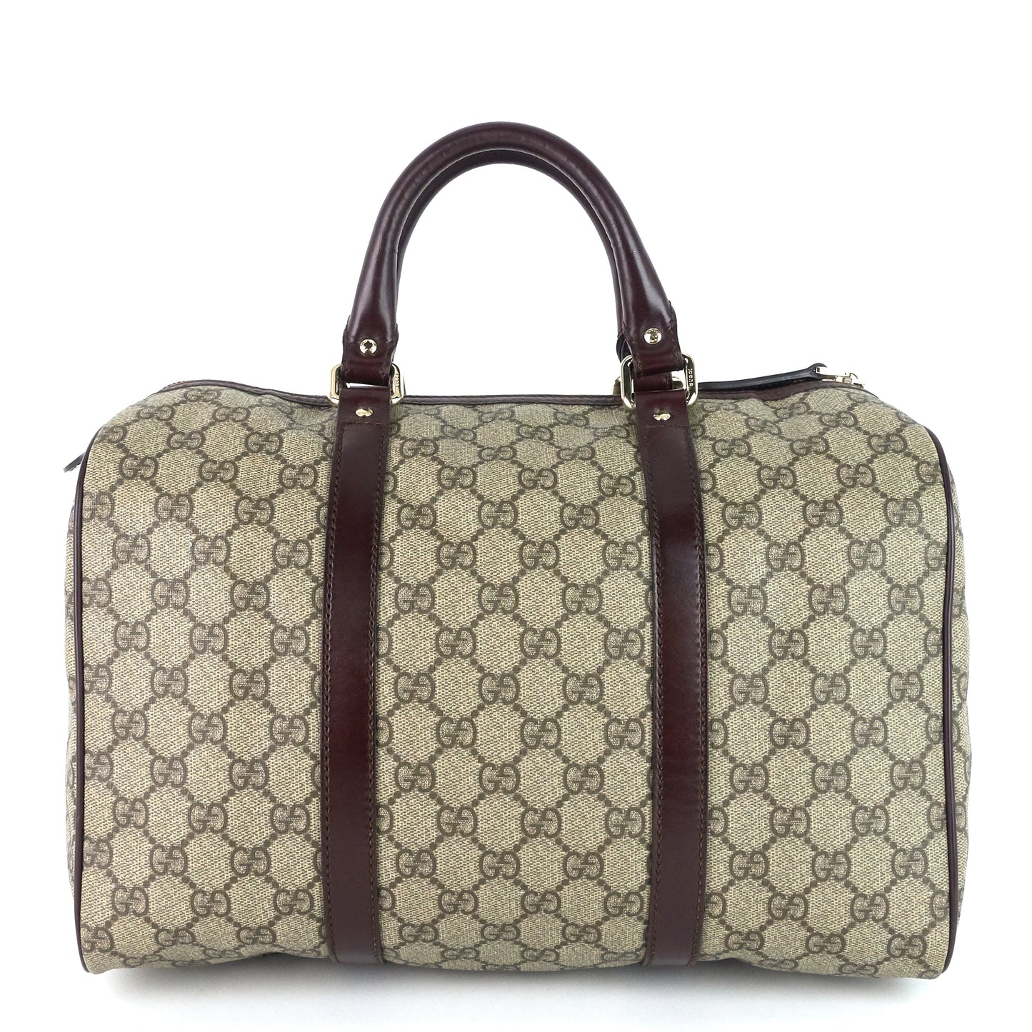 Gucci Joy Supreme Monogram Coated Canvas Boston Bag
