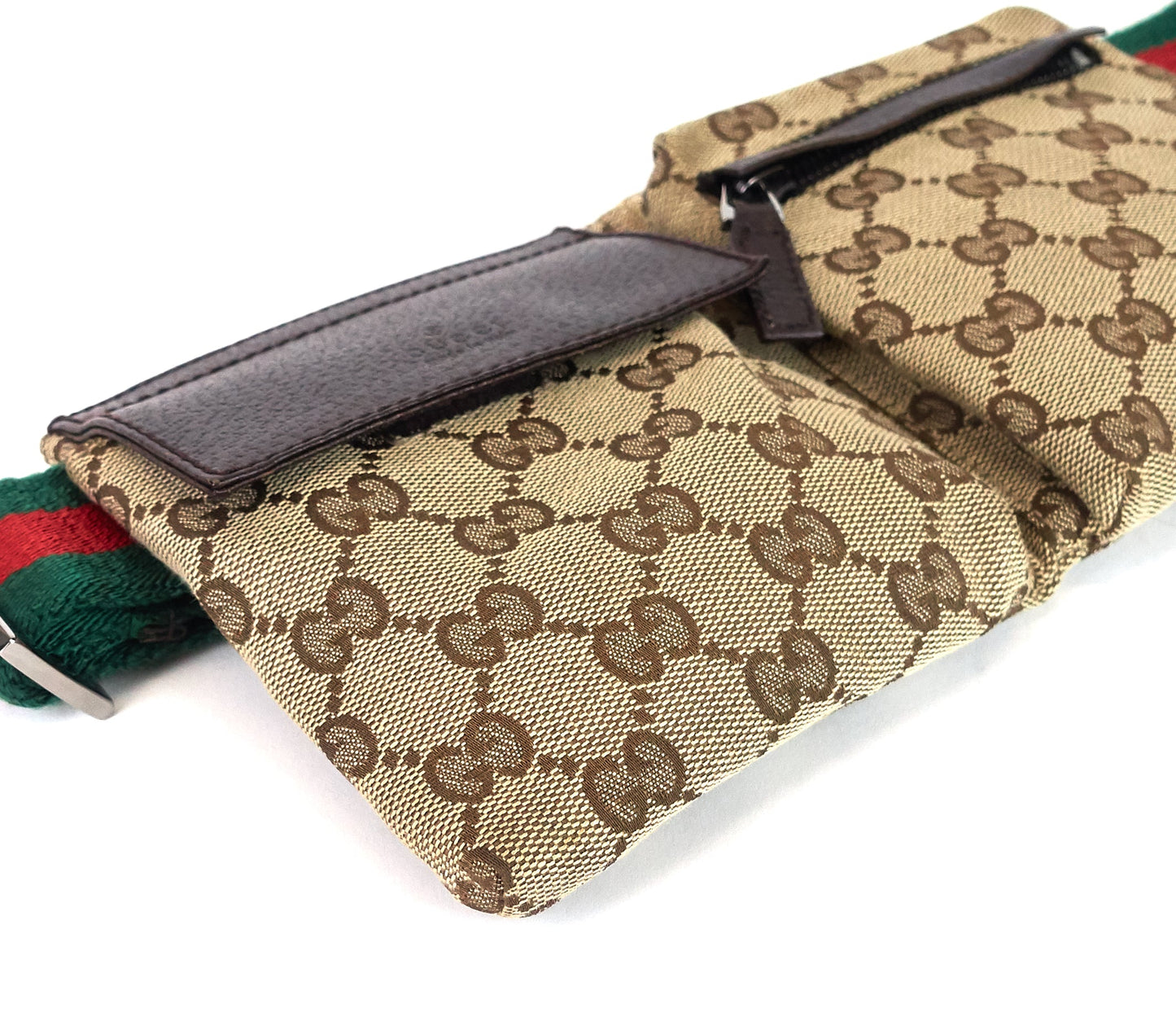 Gucci Monogram Canvas Belt Bag
