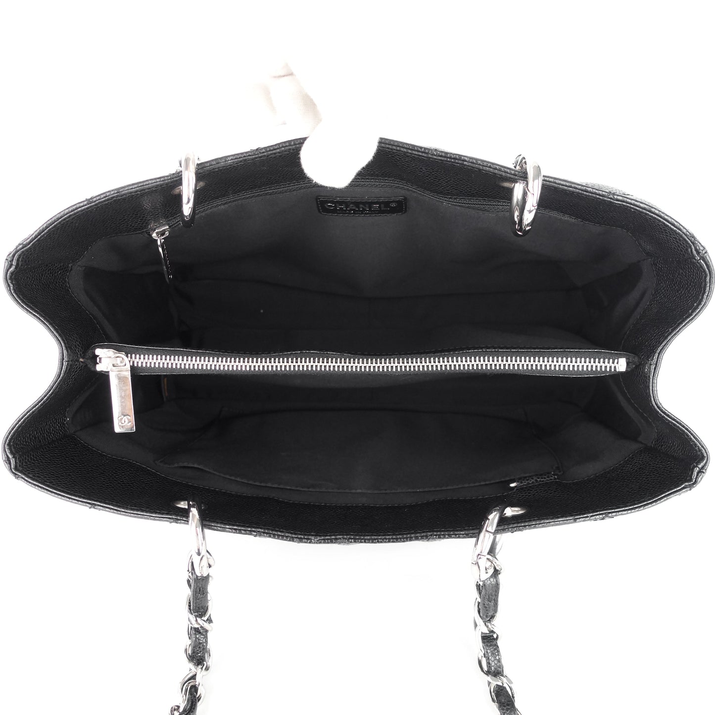Chanel Grand Shopping Tote GST Caviar Leather Bag