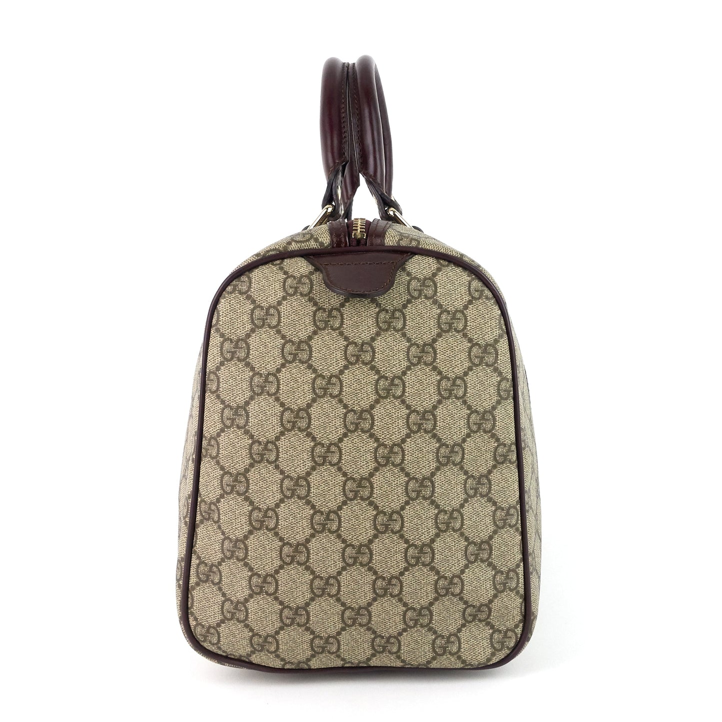 Gucci Joy Supreme Monogram Coated Canvas Boston Bag