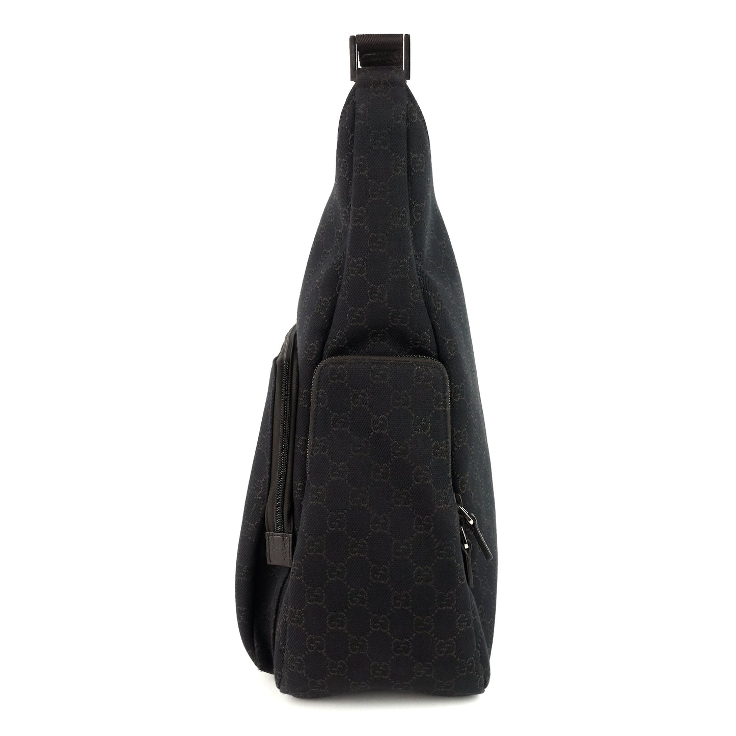 Gucci Zip Pockets XL Monogram Canvas Diaper Bag