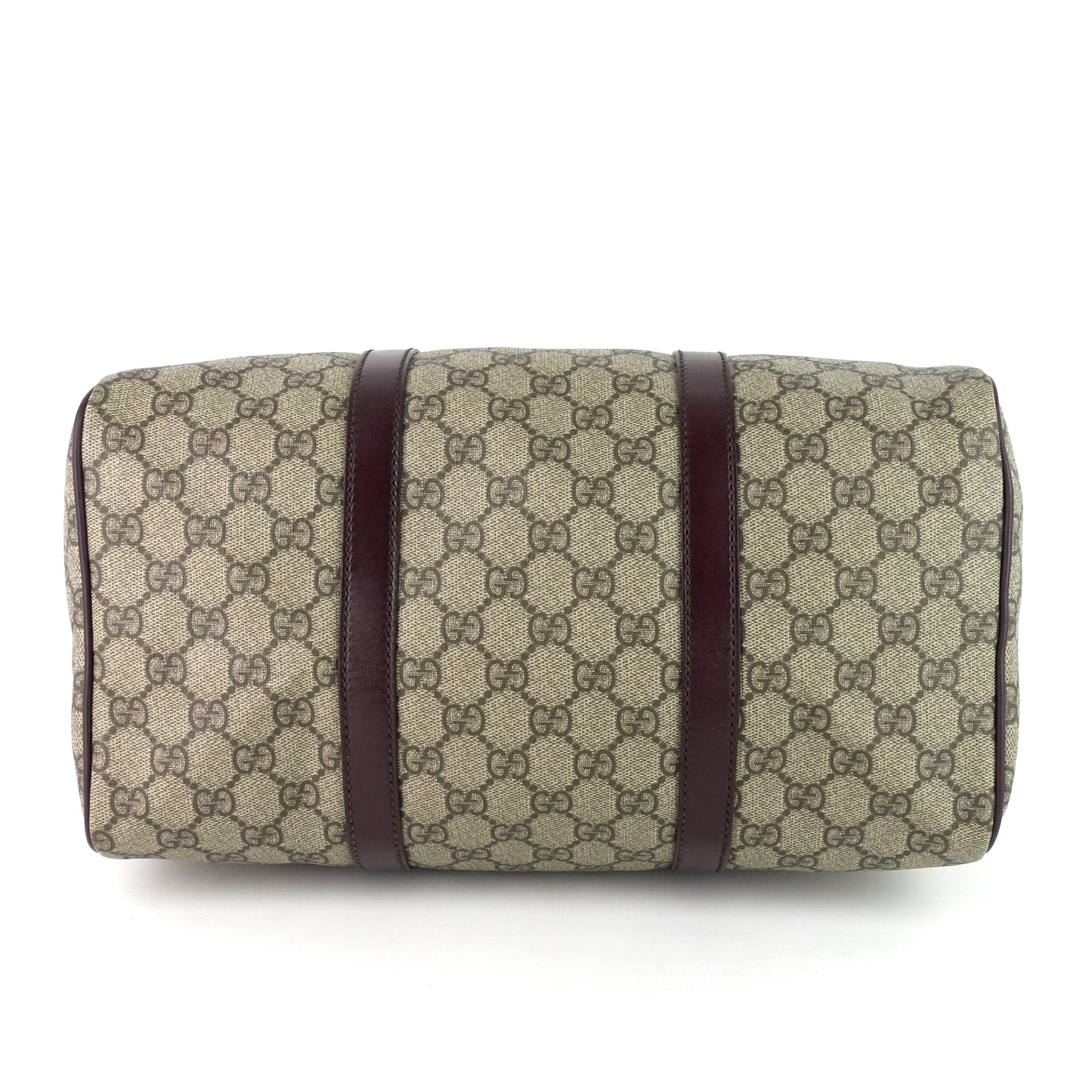 Gucci Joy Supreme Monogram Coated Canvas Boston Bag