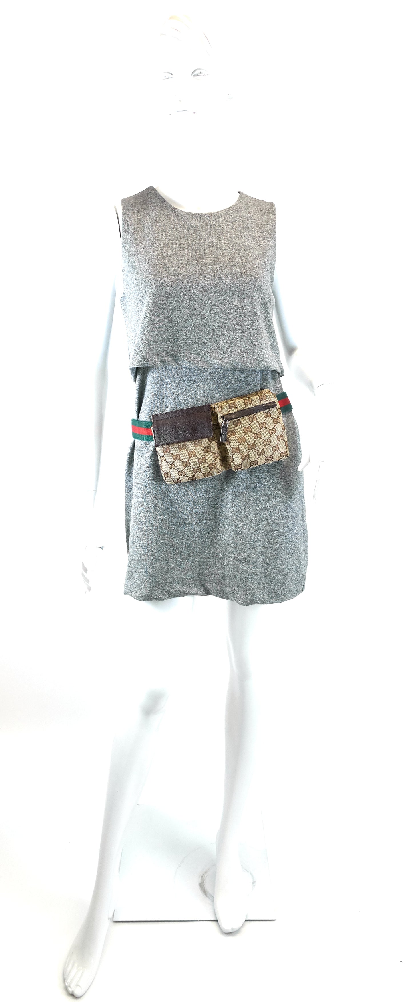 Gucci Monogram Canvas Belt Bag
