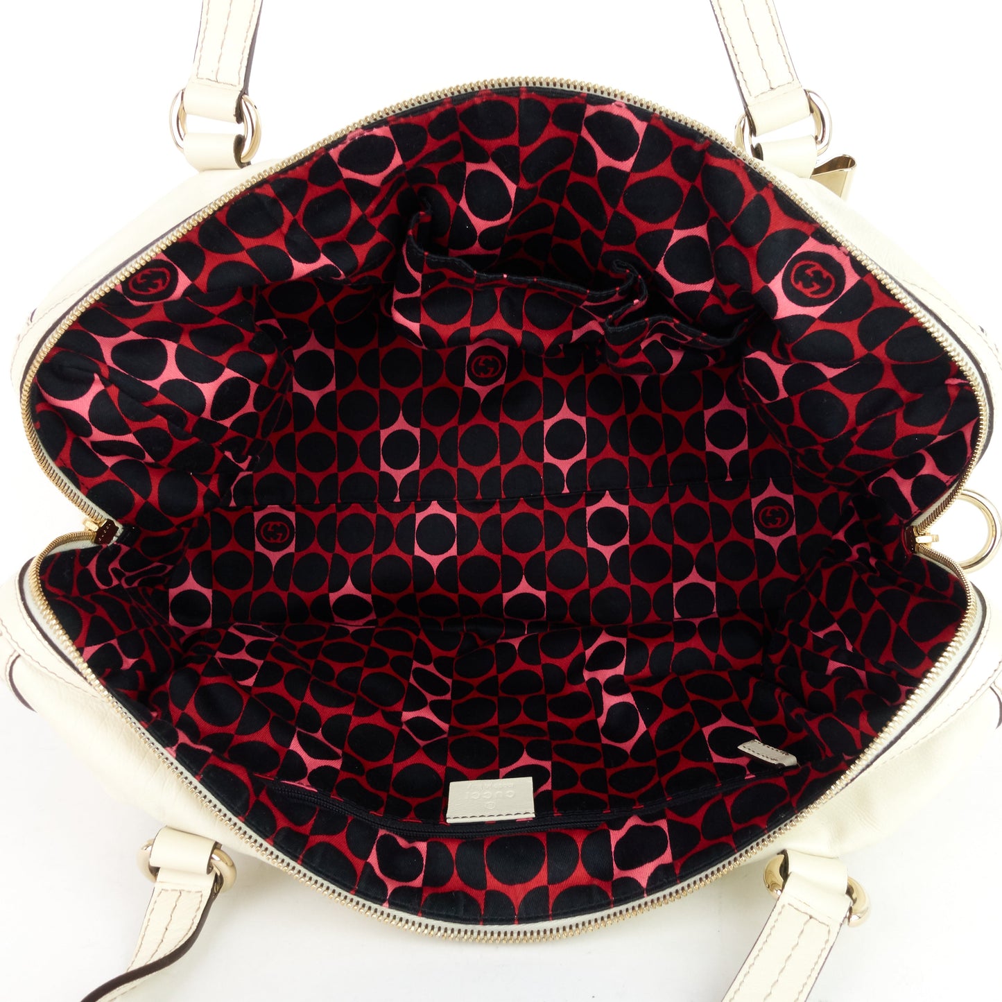 Gucci Duchessa Leather Boston Bag