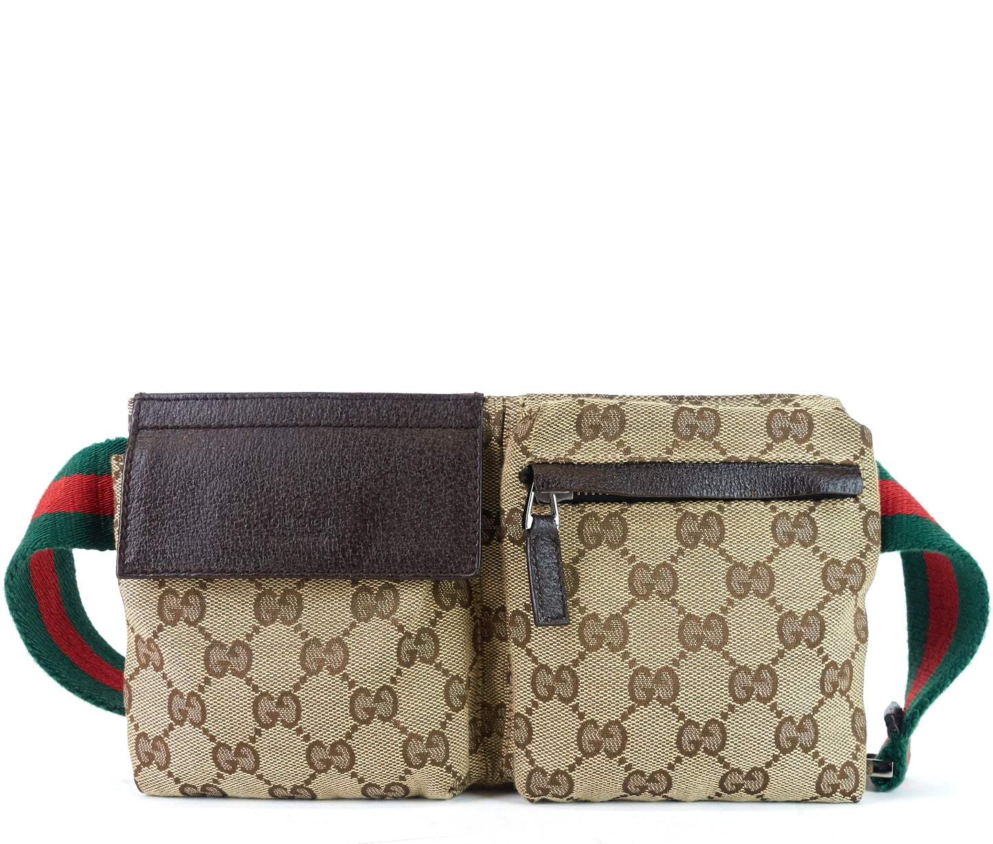 Gucci Monogram Canvas Belt Bag