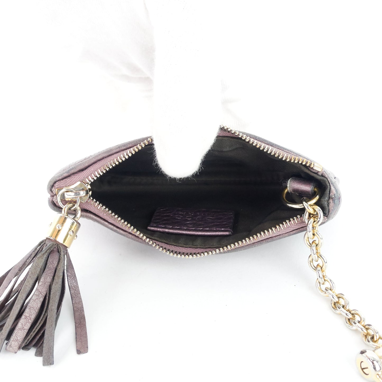 Gucci Calf Leather Soho Key Pouch