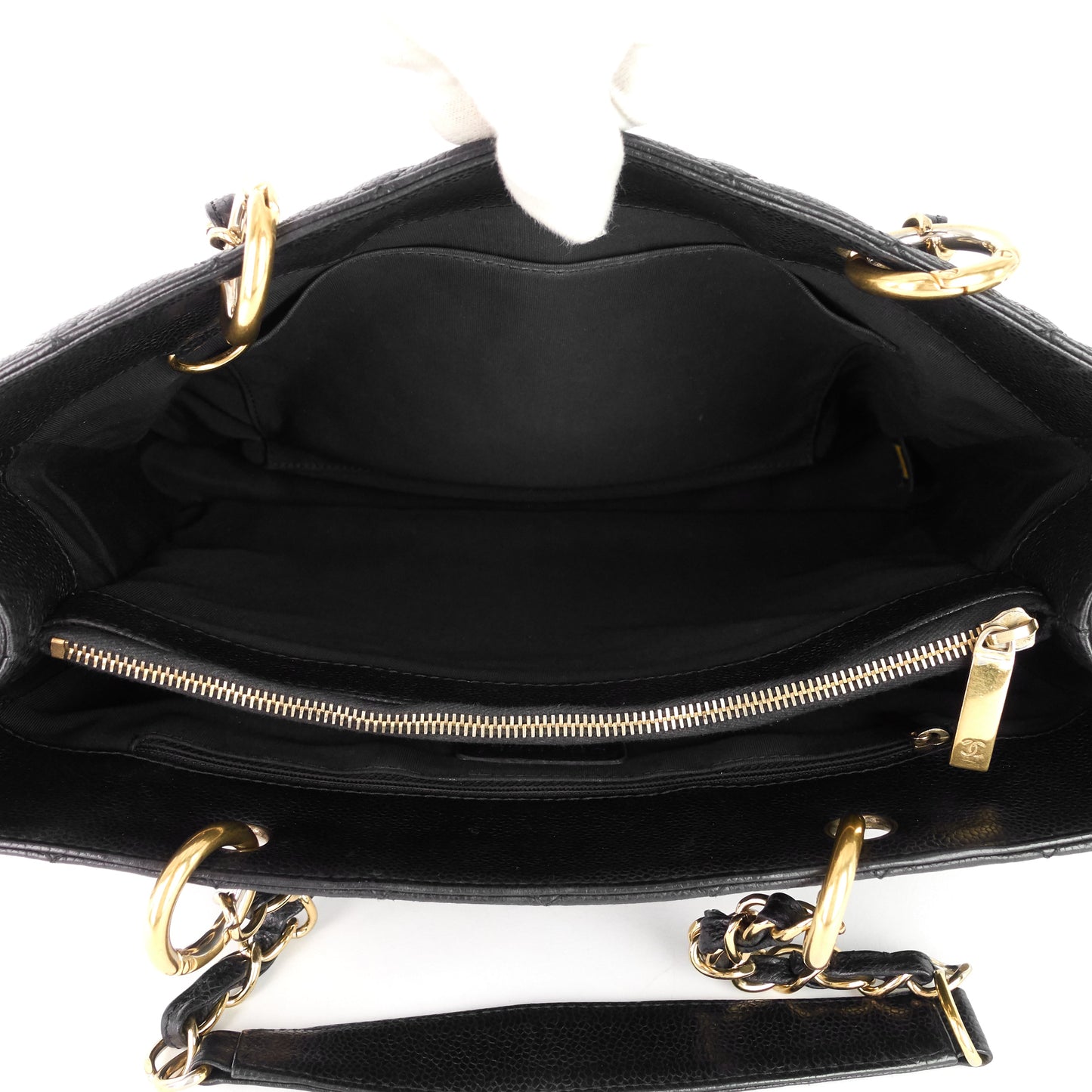 Chanel GST Grand Shopping Tote Caviar Bag