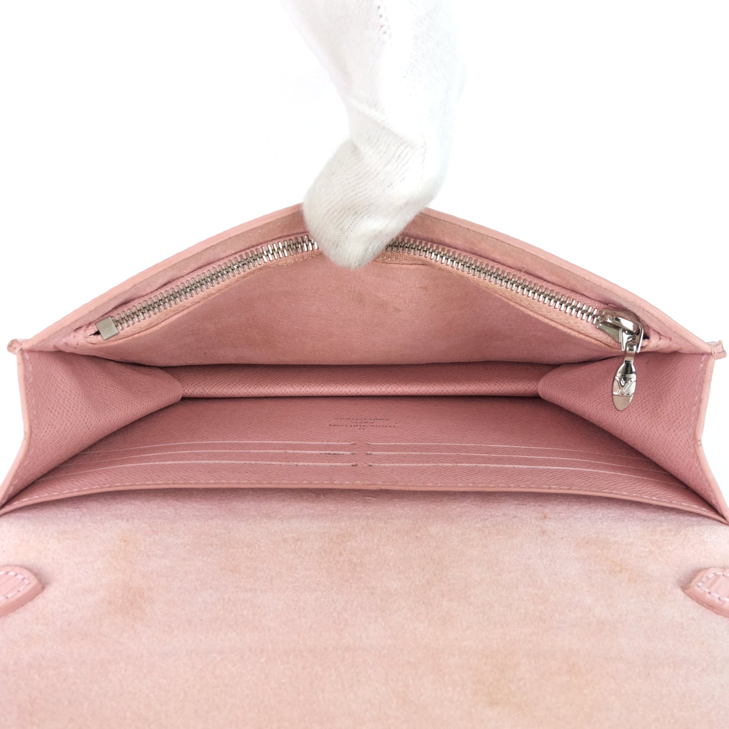 Louis Vuitto Twist Belt Pink Epi Leather Wallet on Chain Bag