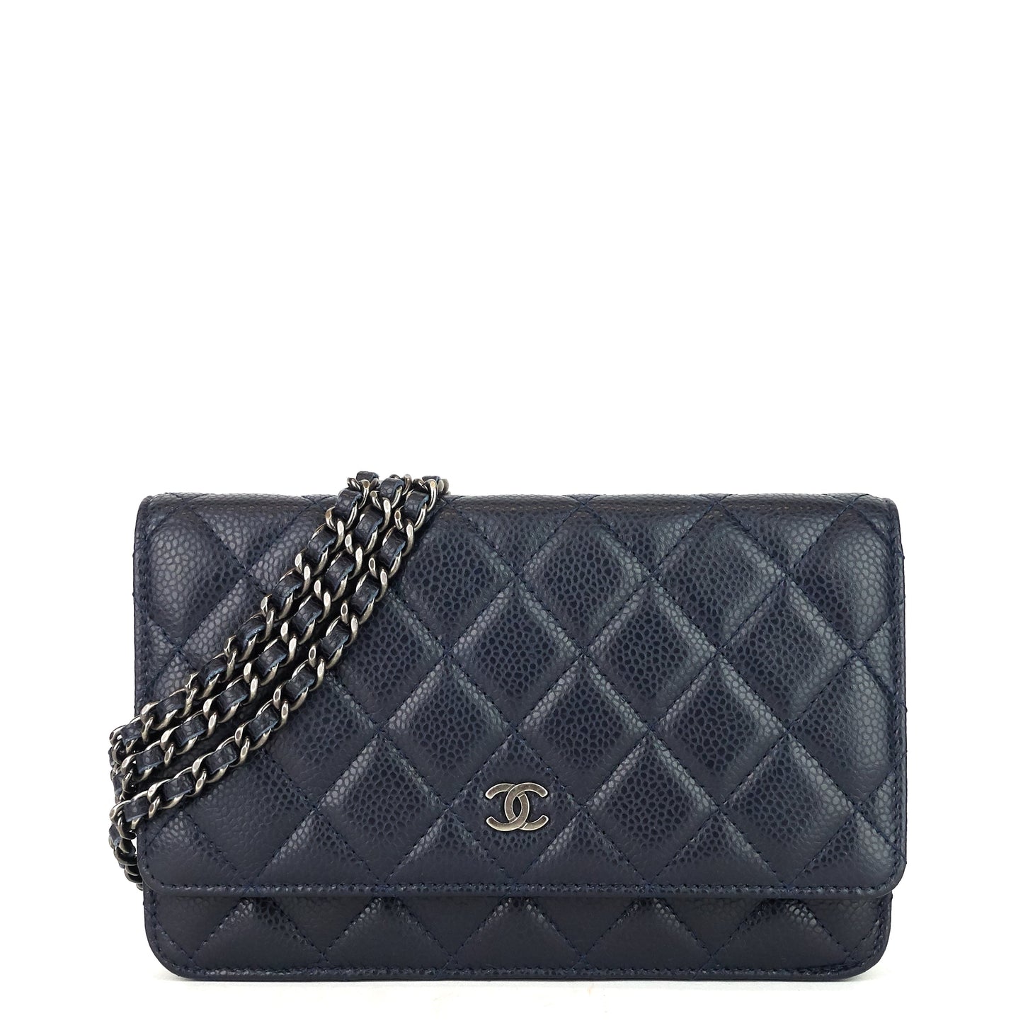 Chanel Wallet on Chain Caviar Leather Bag