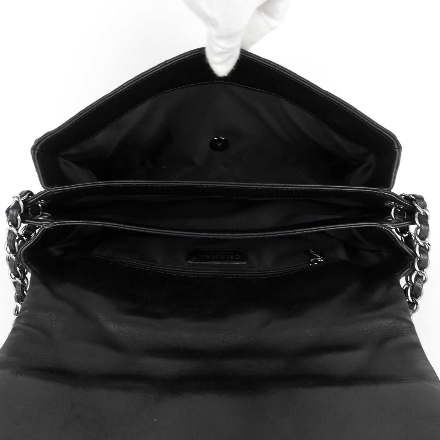 Chanel Accordion Lambskin Flap Bag