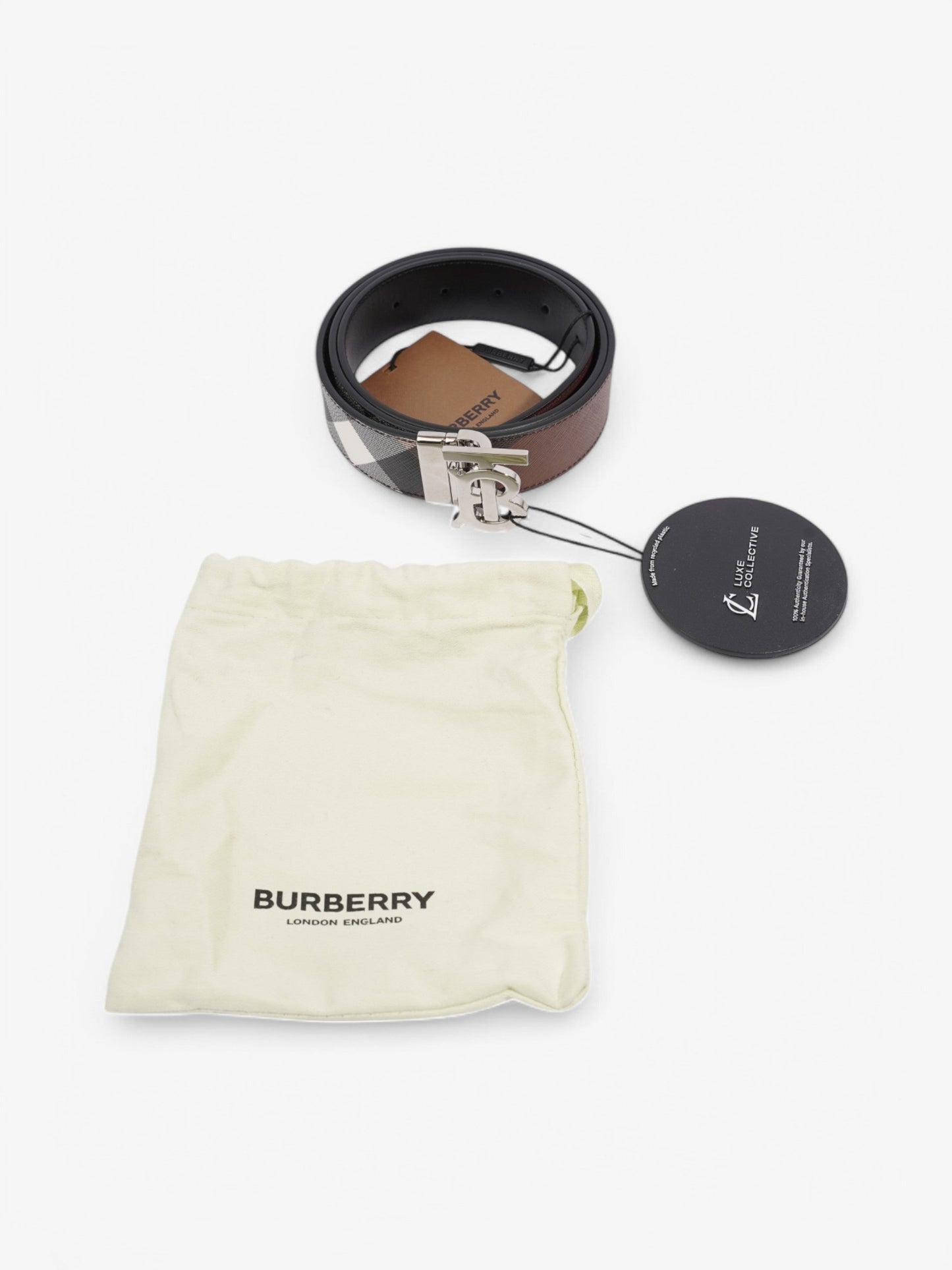Burberry TB Belt Birch Brown 38" 95cm