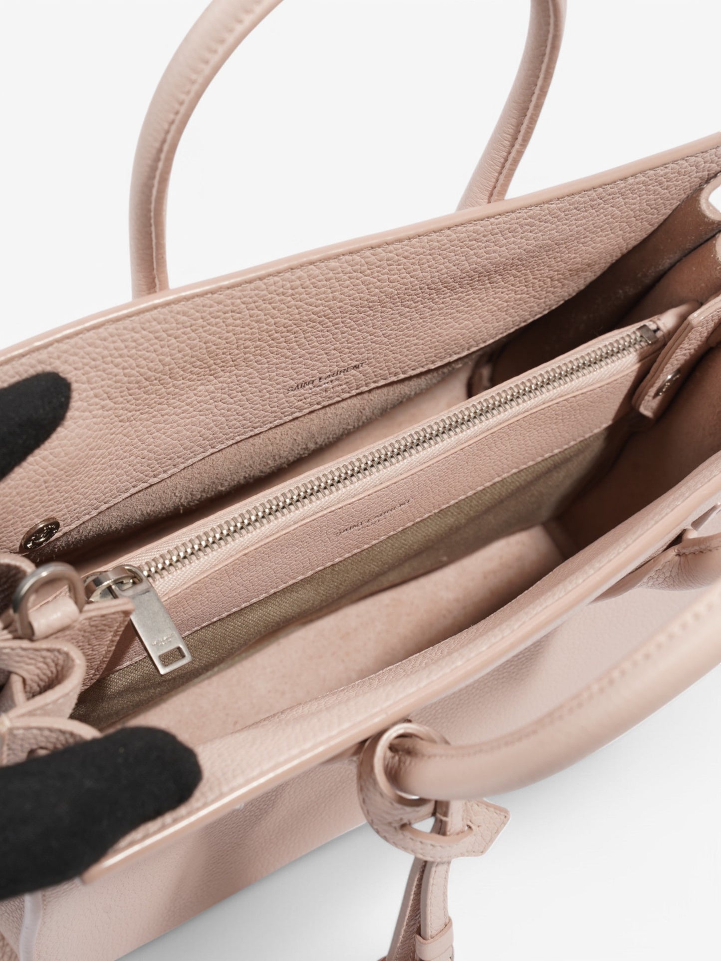 Saint Laurent Sac De Jour Pink Leather Small