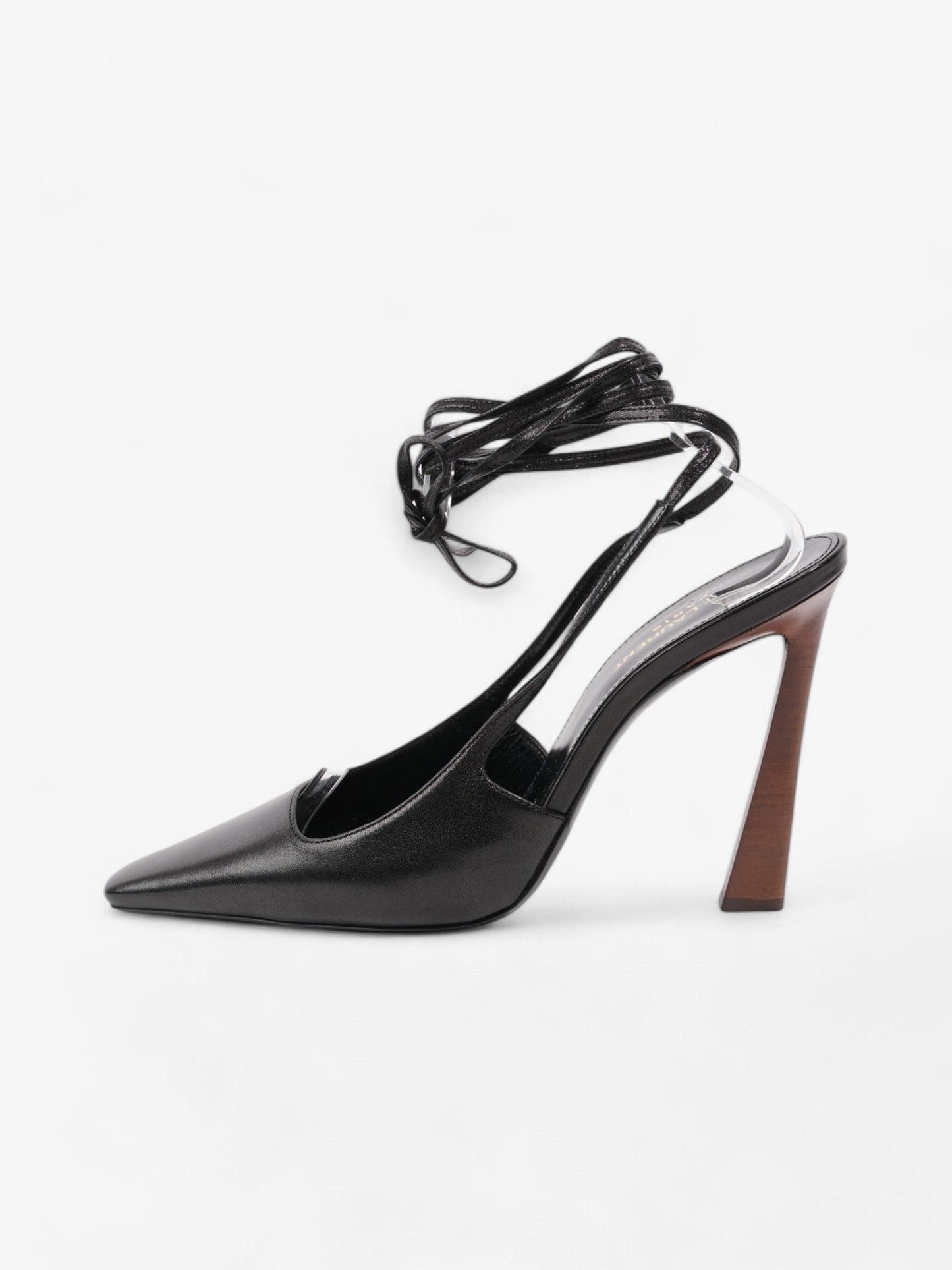 Saint Laurent Blade 105 Black Leather EU 41 UK 8