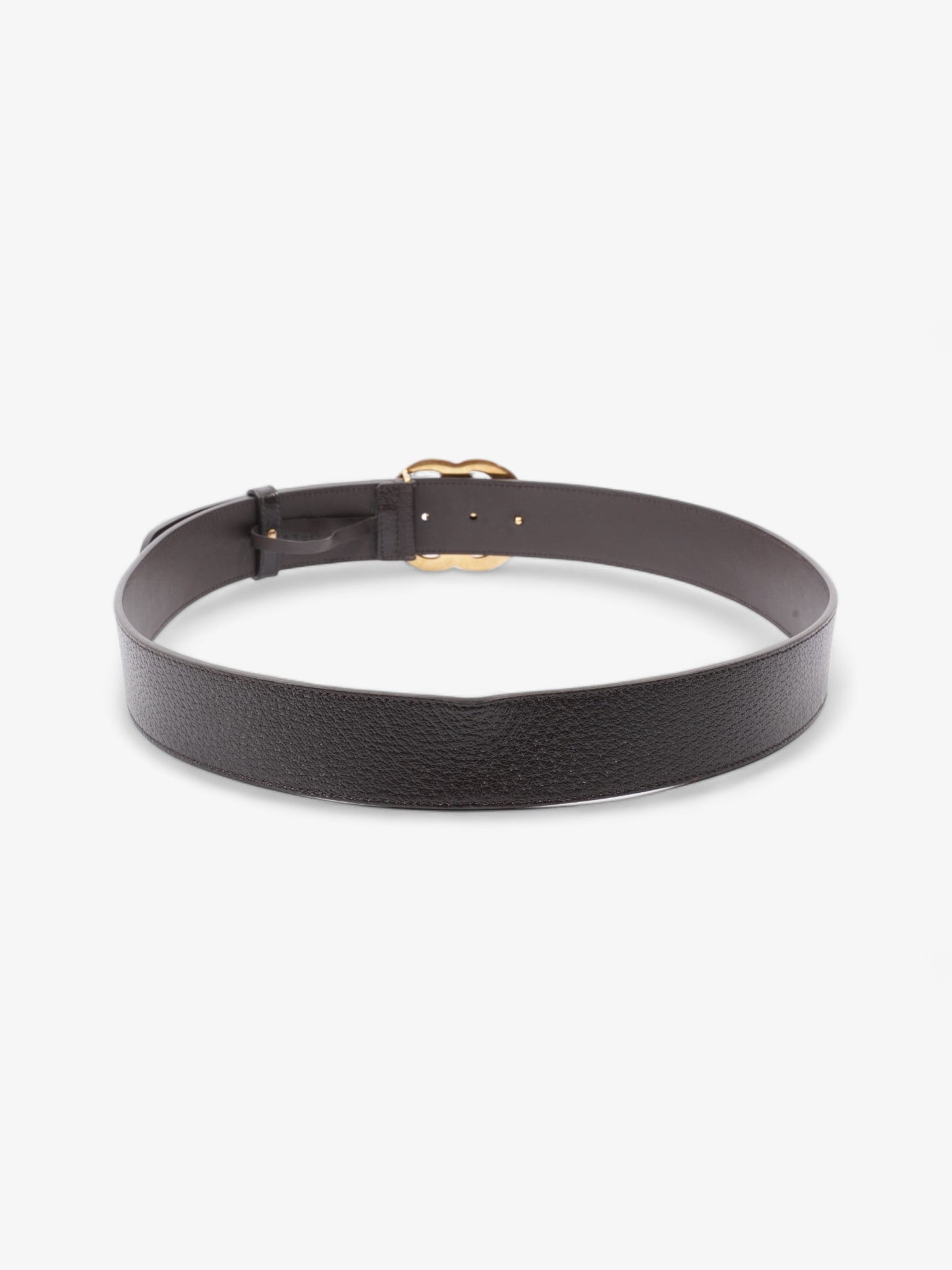Gucci Reversible Double G Buckle Belt Black/Brown / Gold Leather 100cm 40"