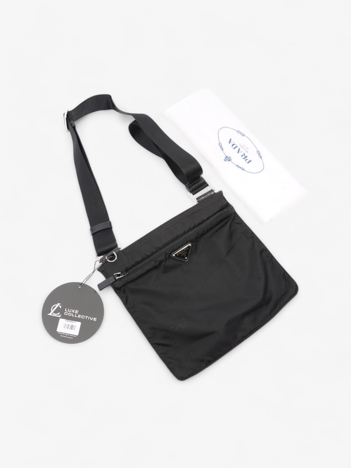 Prada Crossbody Bag Black Nylon