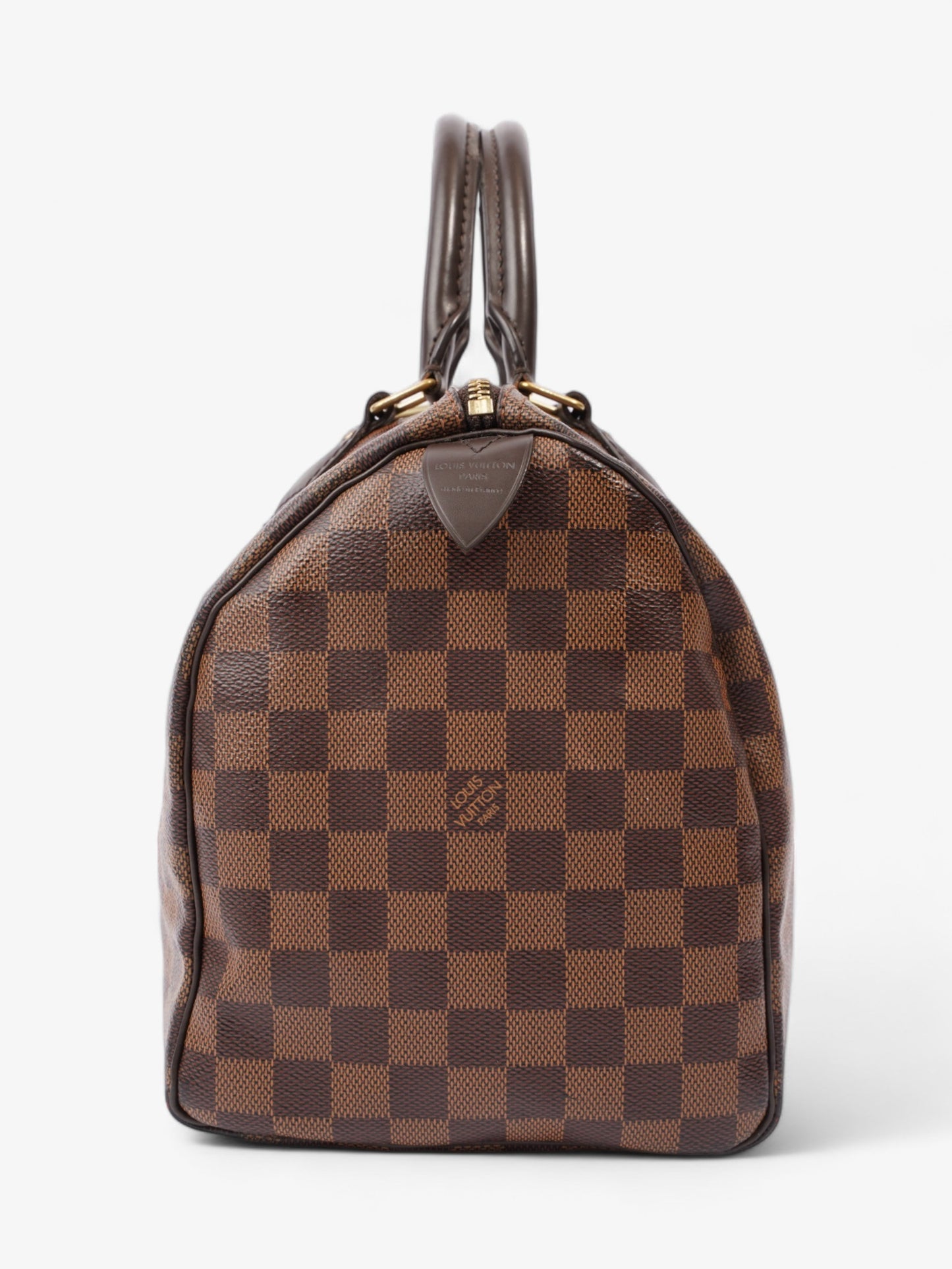 Louis Vuitton Speedy 30 Damier Ebene Coated Canvas