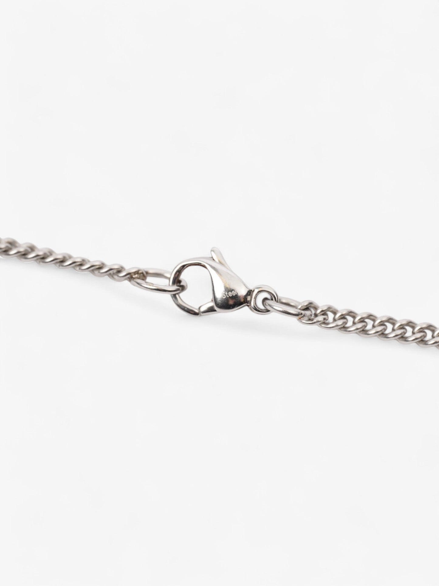 Louis Vuitton Champs Elysses Necklace Silver Stainless Steel