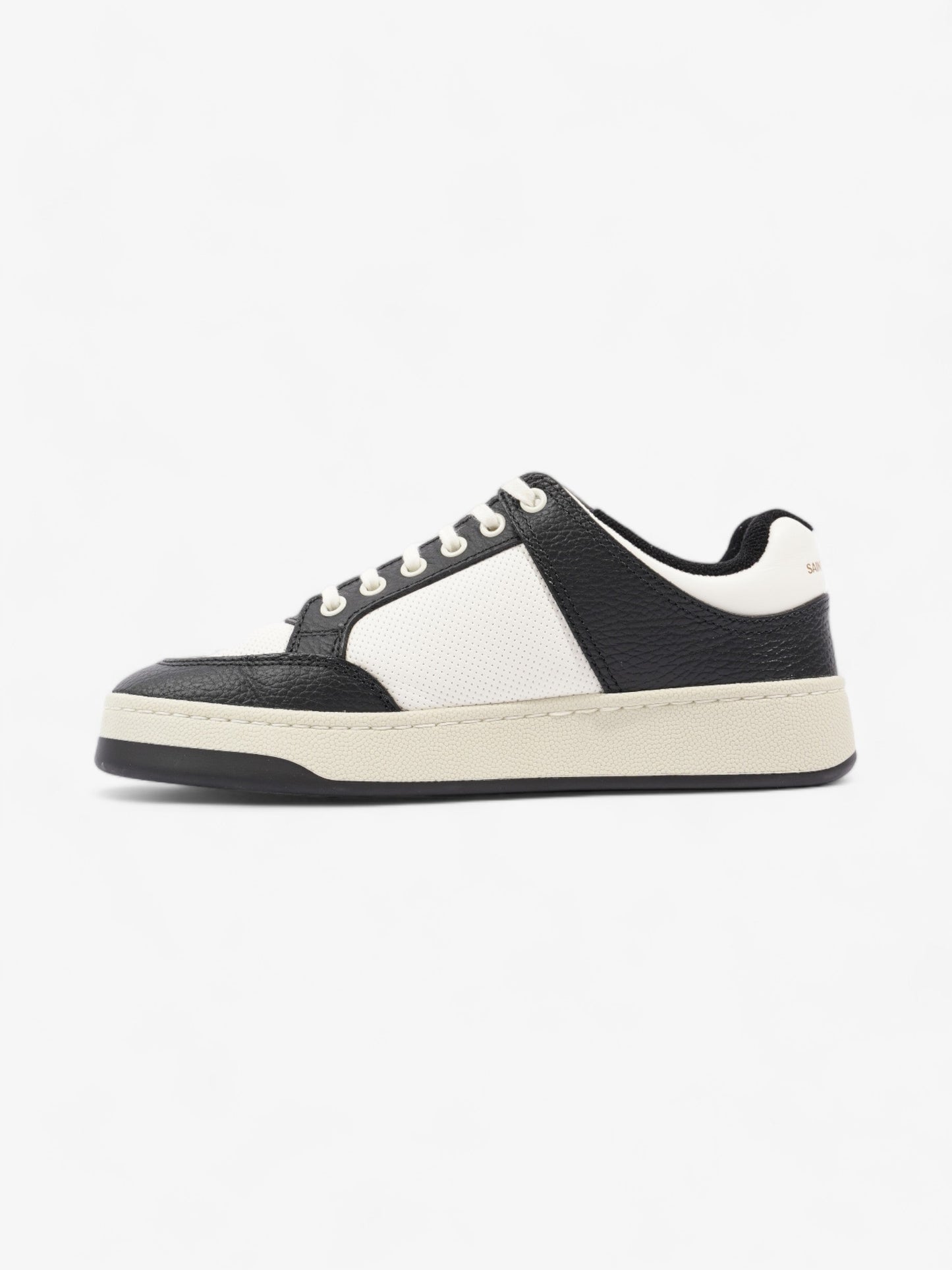 Saint Laurent SL61 Low Sneakers Black / White Leather EU 38 UK 5