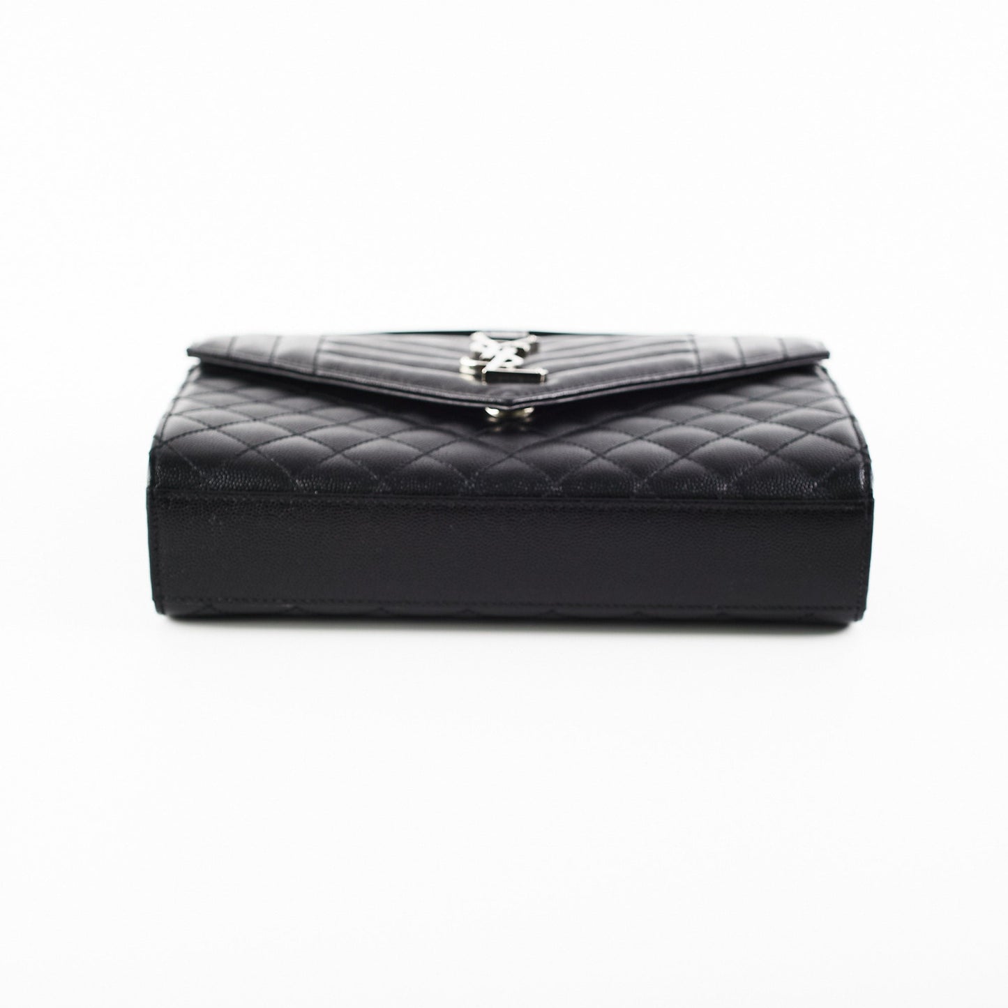 Saint Laurent Medium Black Envelope Shoulder Bag