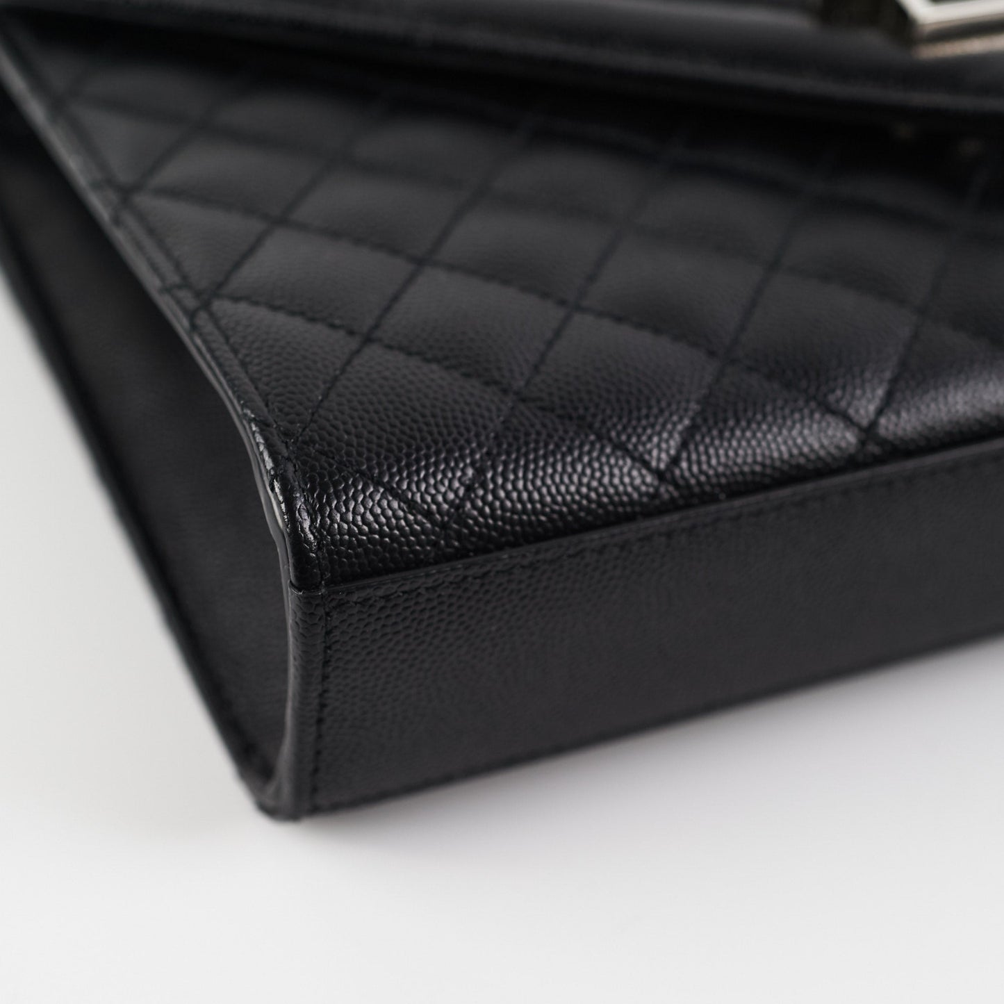 Saint Laurent Medium Black Envelope Shoulder Bag