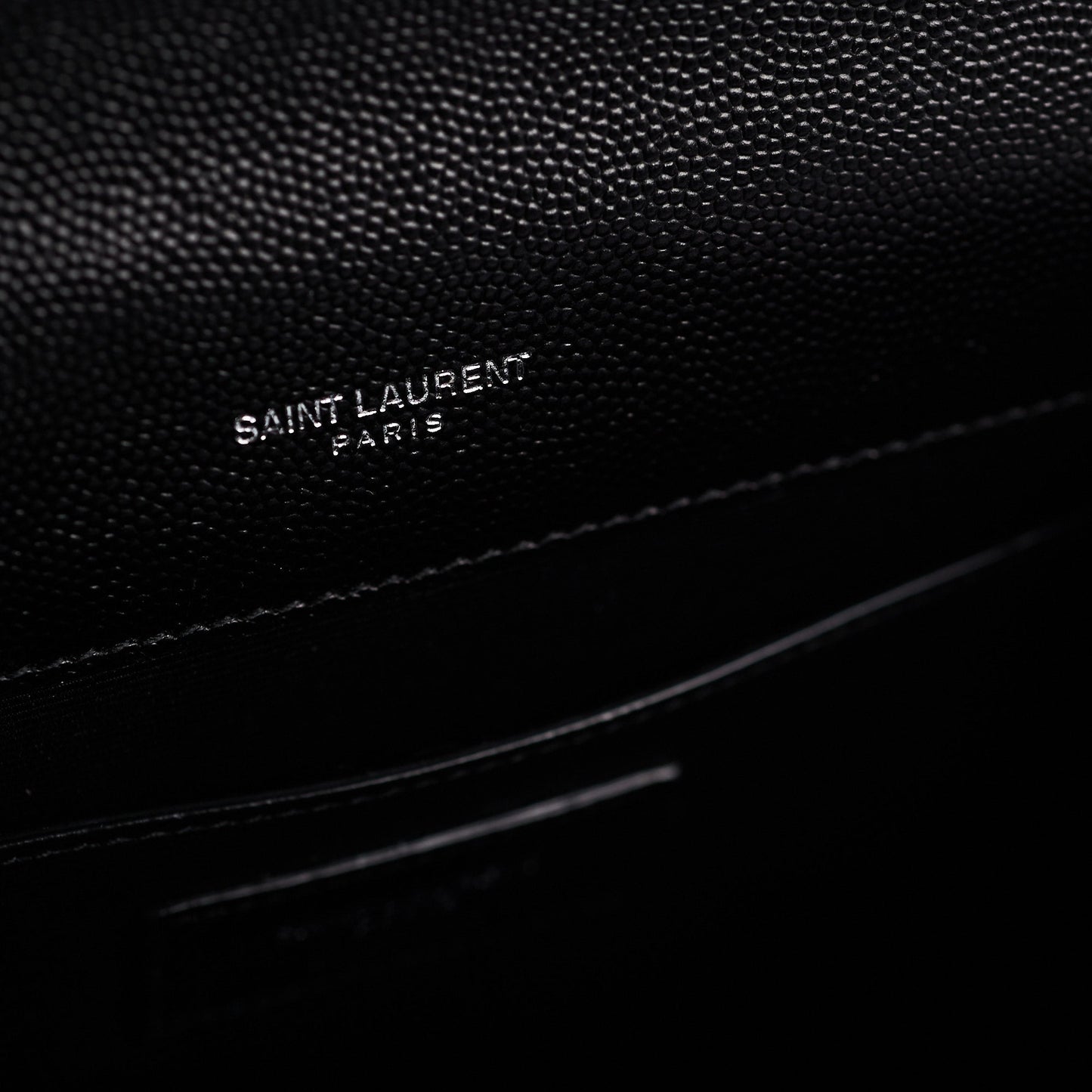 Saint Laurent Medium Black Envelope Shoulder Bag