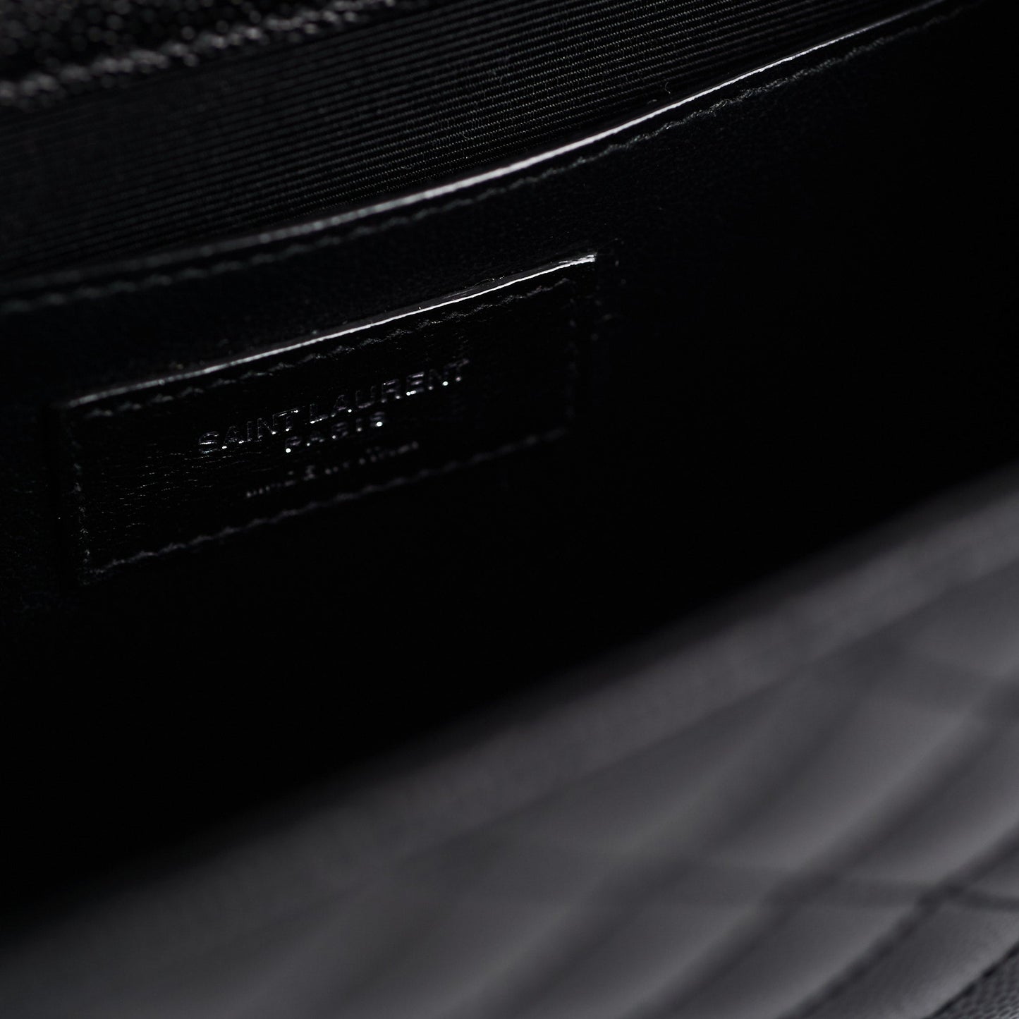 Saint Laurent Medium Black Envelope Shoulder Bag