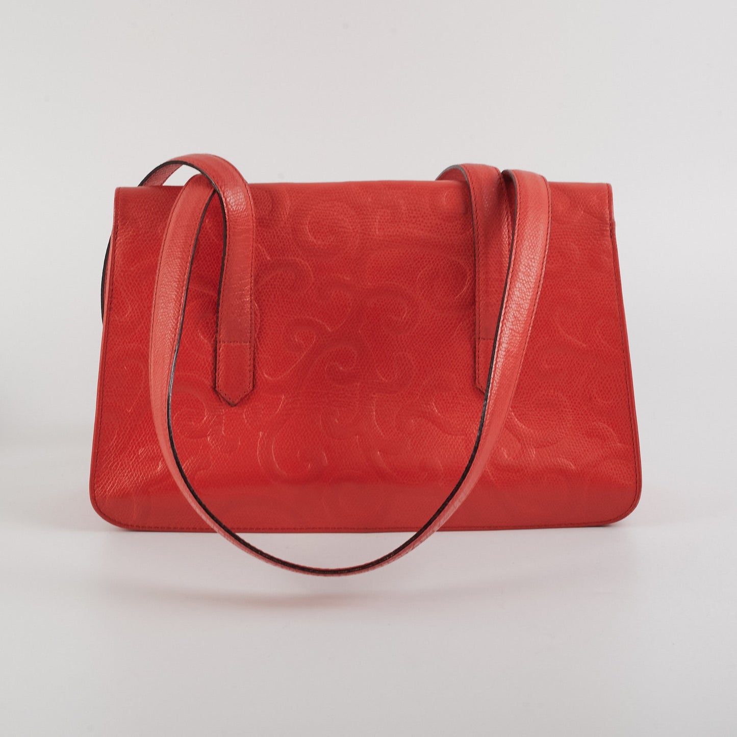 Saint Laurent Vintage Red Shoulder Bag