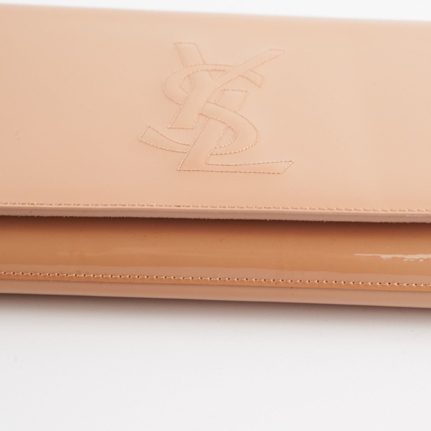 Saint Laurent Clutch Large Patent Leather