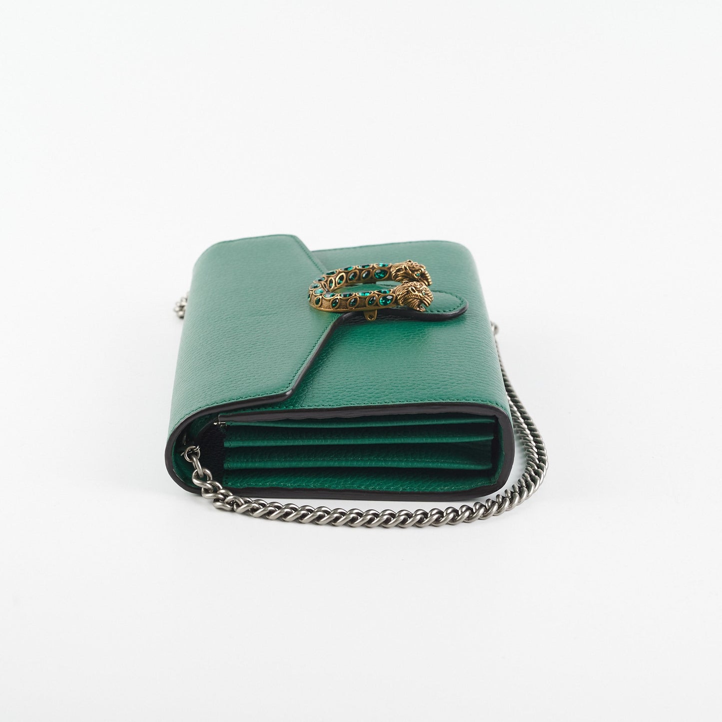 Gucci Dionysus Wallet On Chain Green