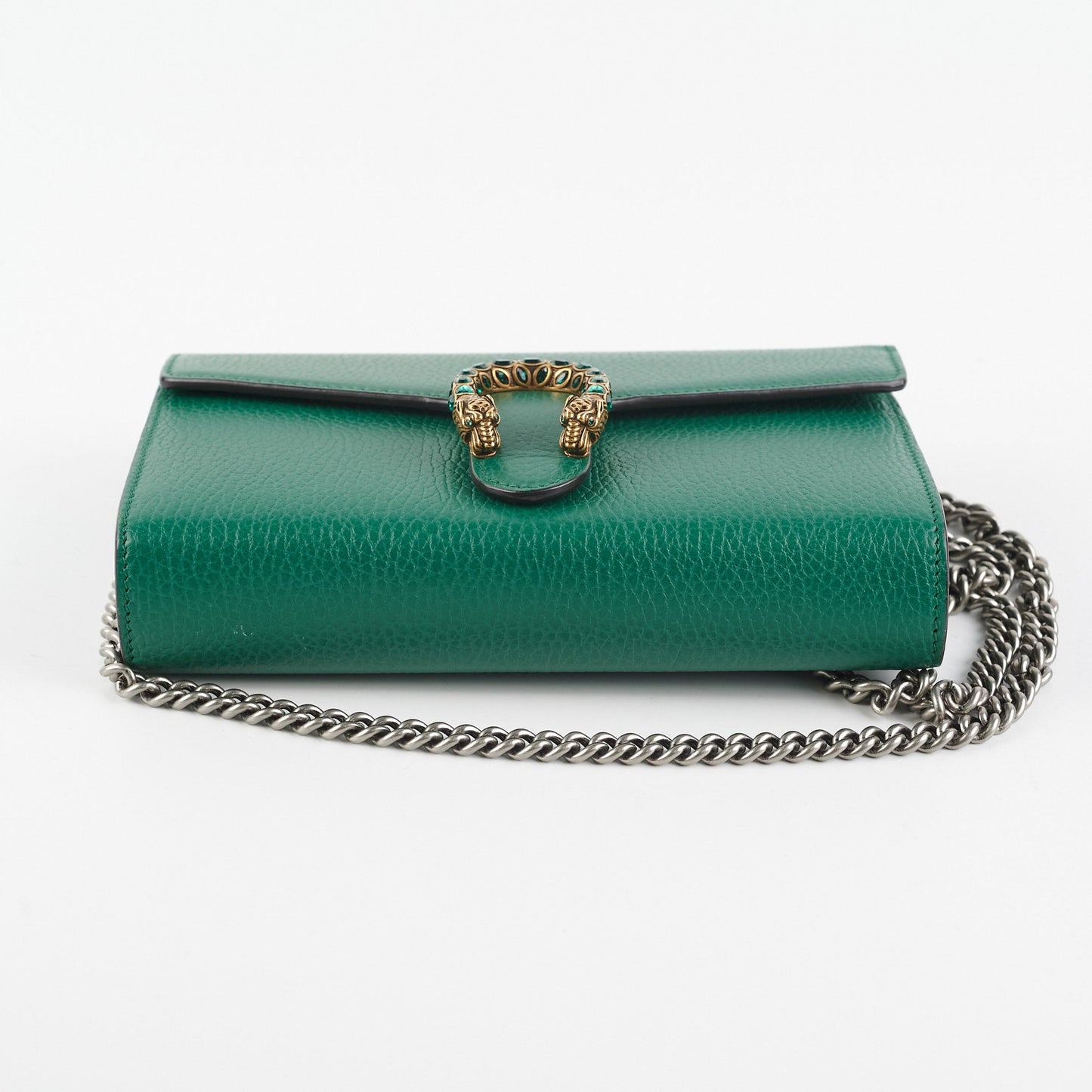 Gucci Dionysus Wallet On Chain Green