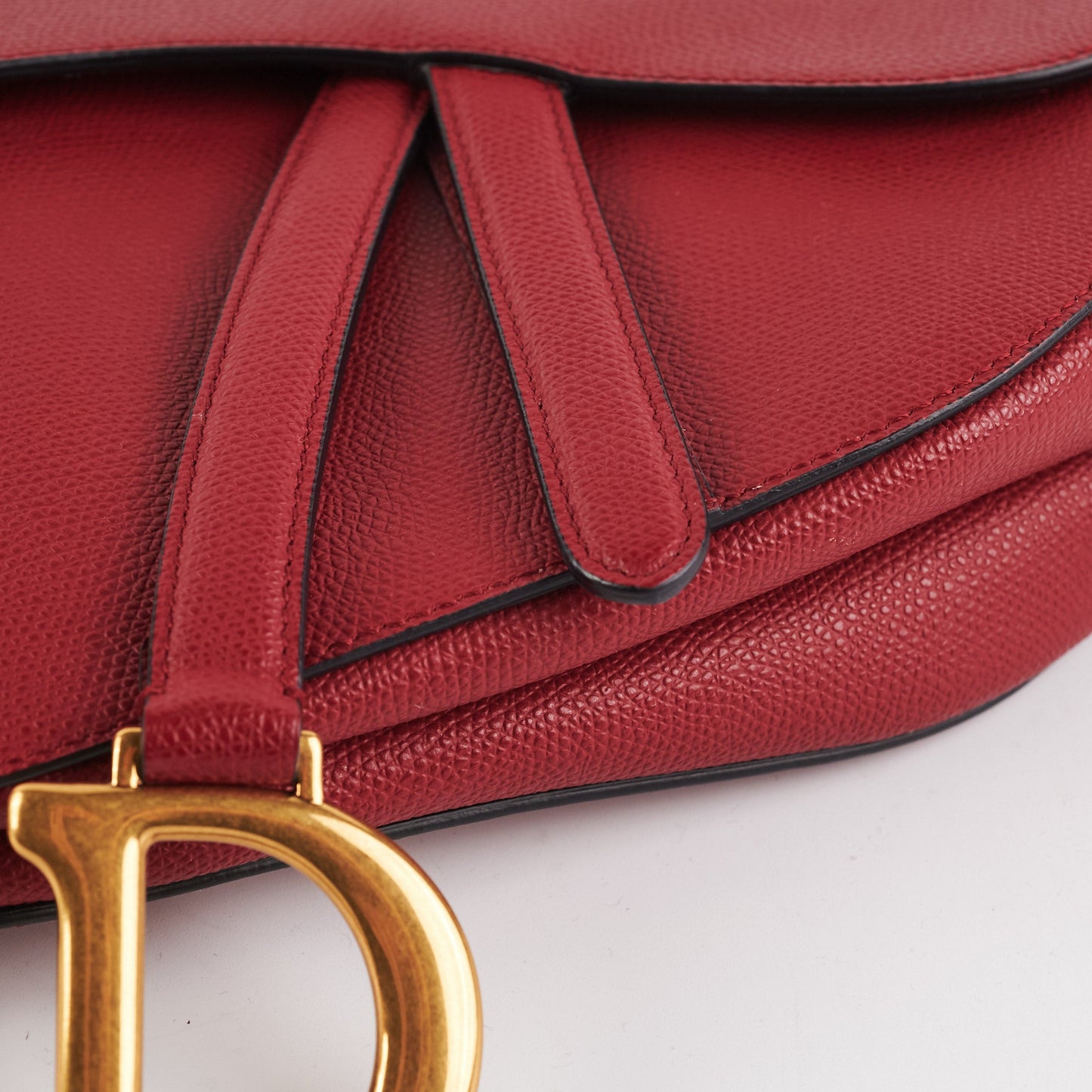 Dior Saddle Bag Red
