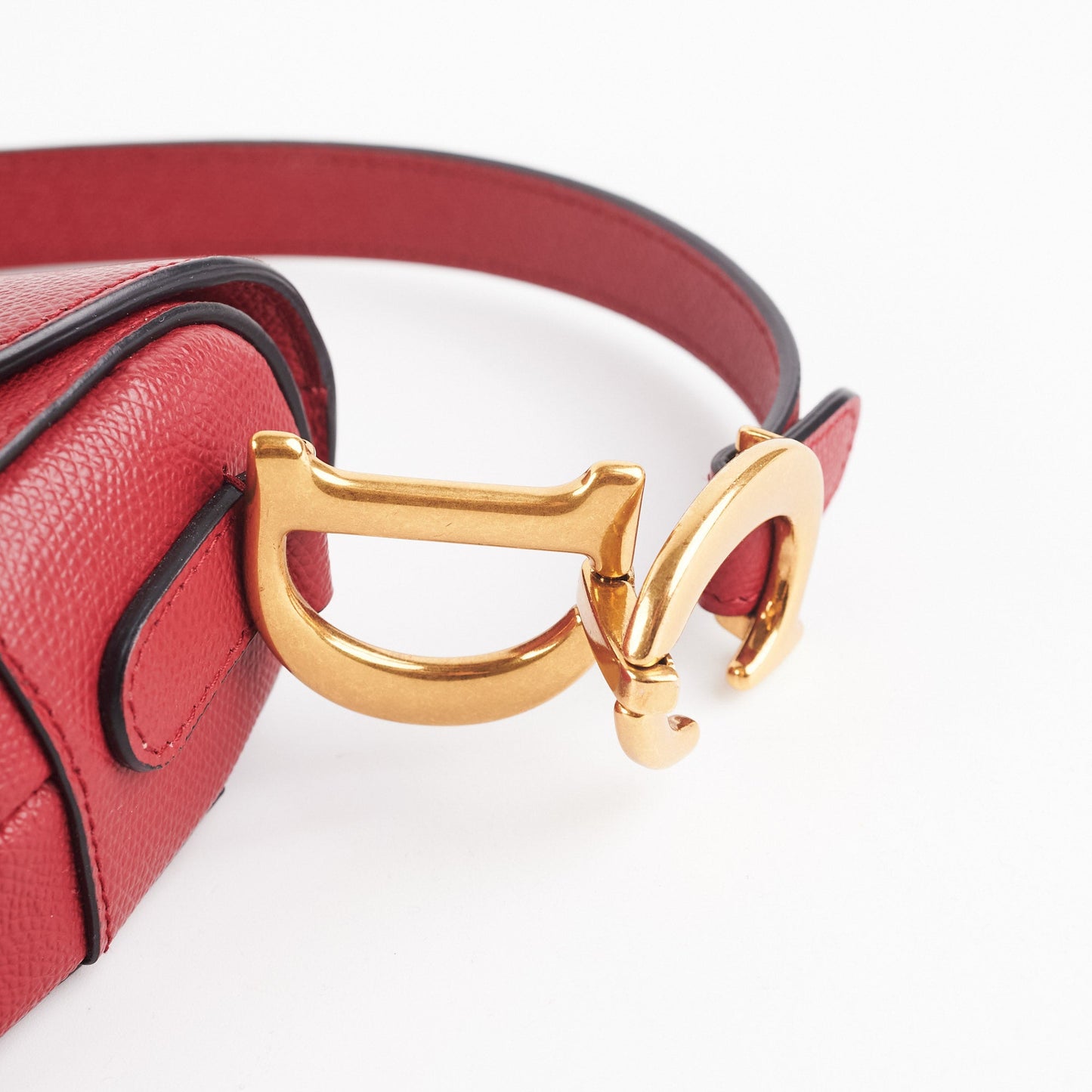 Dior Saddle Bag Red