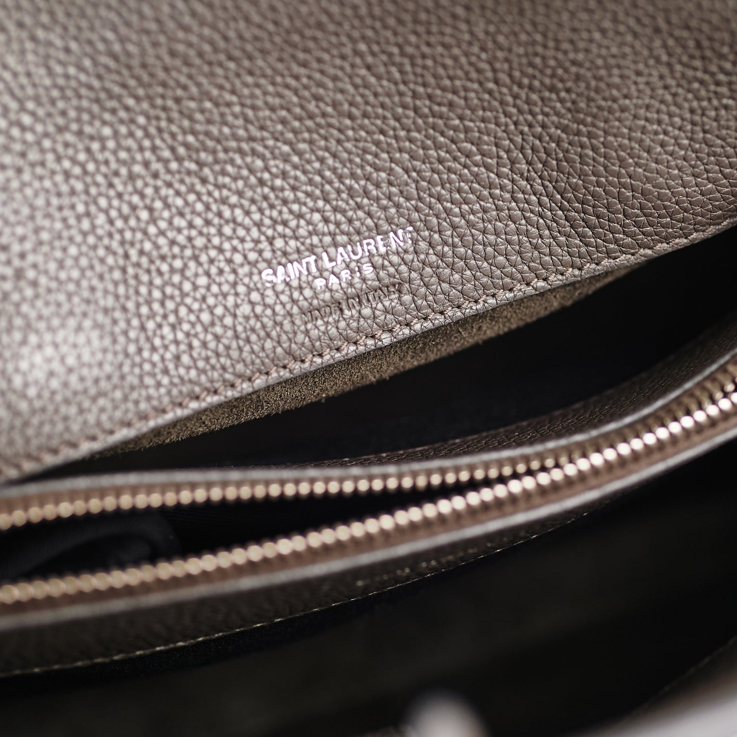 Saint Laurent Baby Sac De Jour Grey