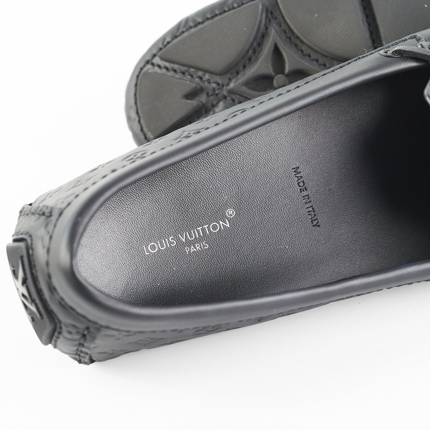 Louis Vuitton Gloria Flat Loafers Black (Size 38)
