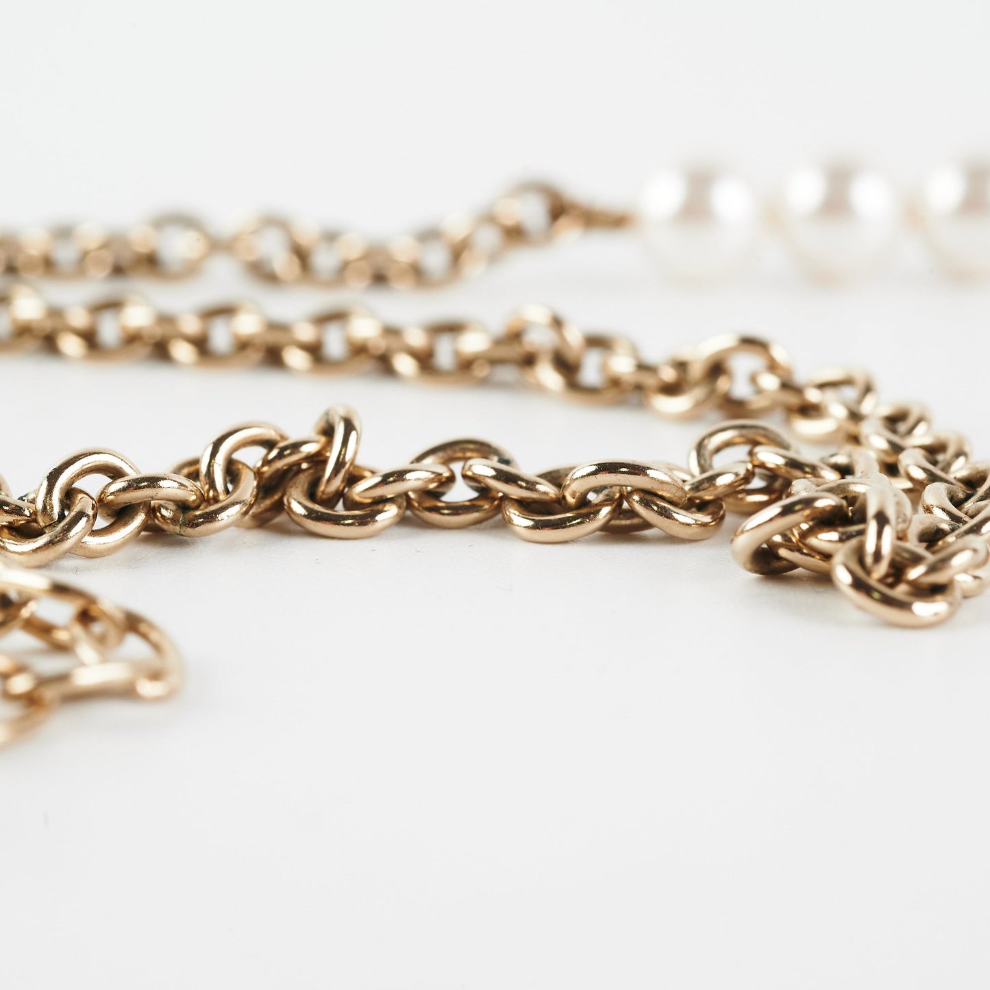 Chanel CC Pearl Necklace Costume Jewellery