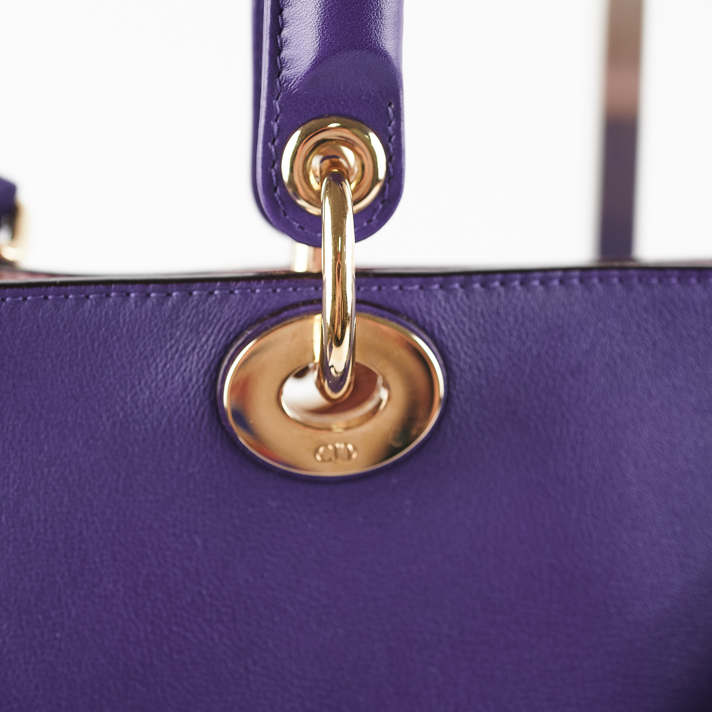 Dior Diorissimo Medium Tote Purple