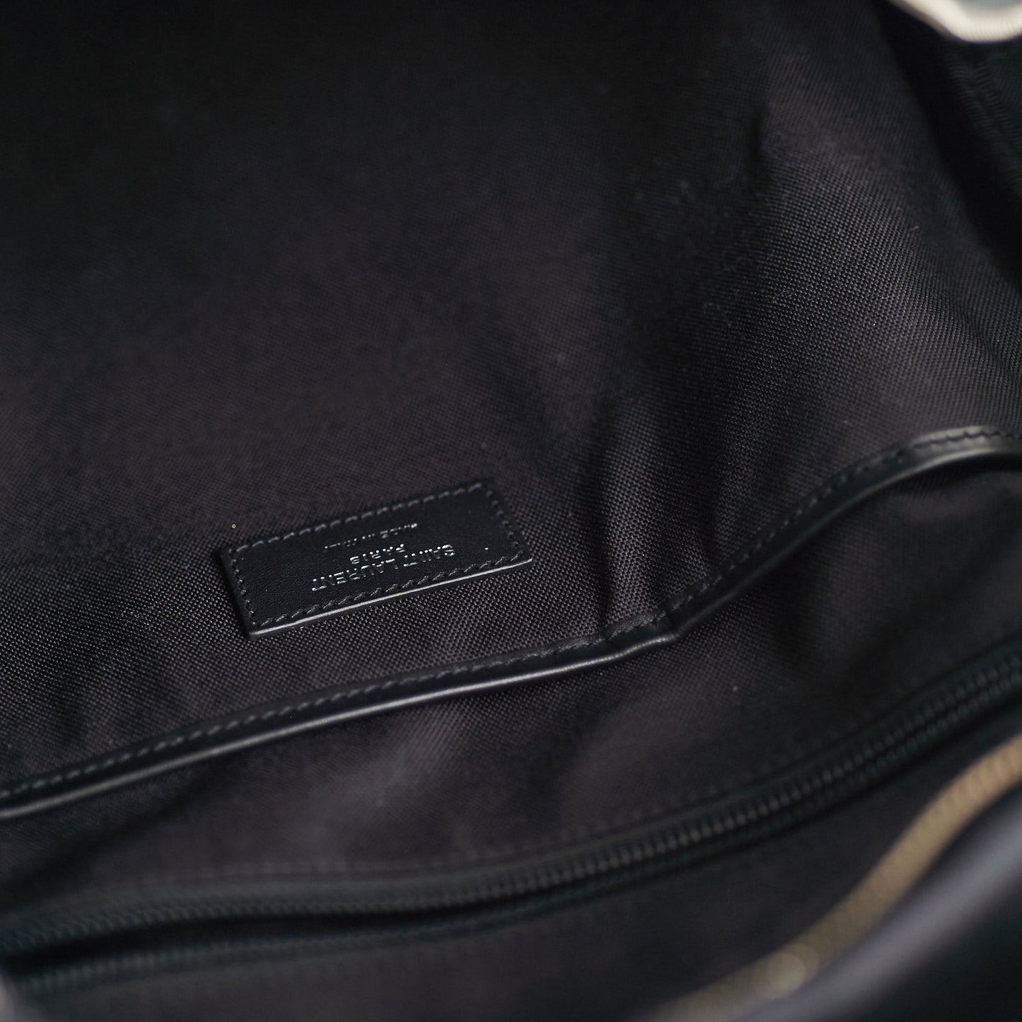 Saint Laurent Black Star Stud Backpack