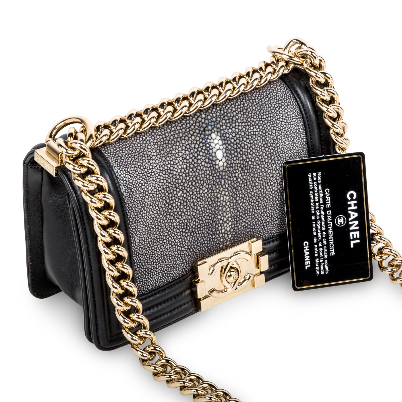 Chanel Small Boy Bag - Stingray