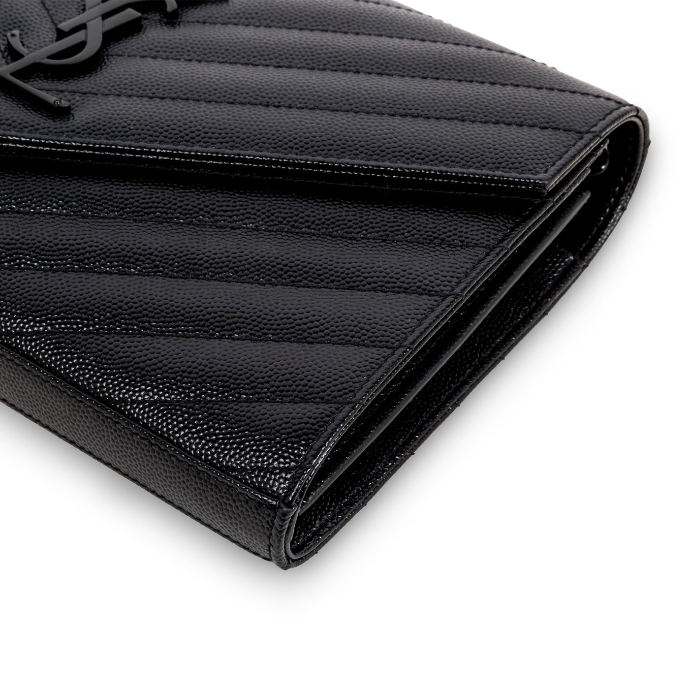 Saint Laurent Monogram Envelope Wallet on Chain